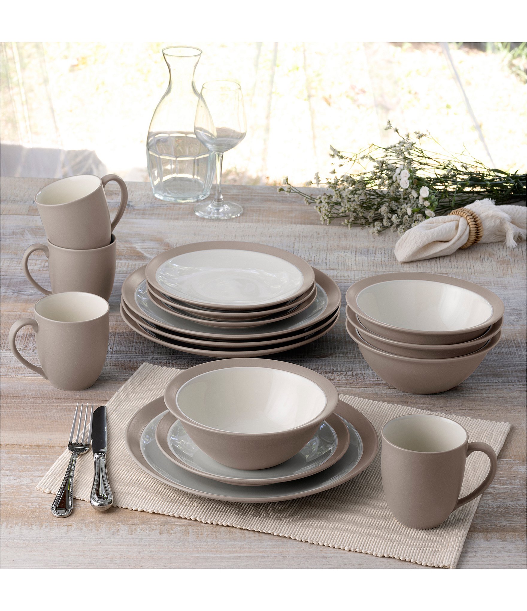 Noritake Colorwave Collection 16-Piece Curve Set, Service For 4