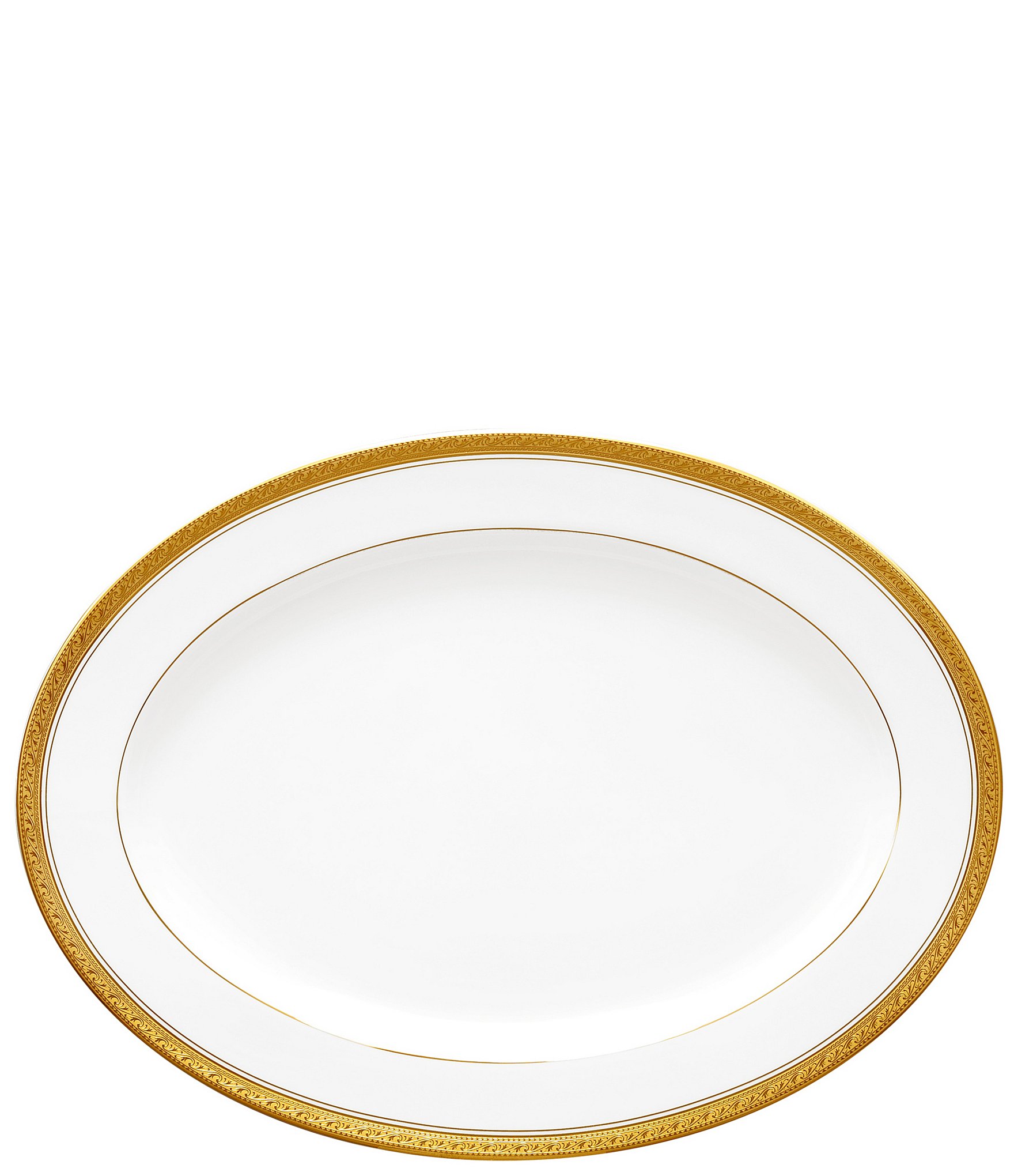 Noritake Crestwood Etched Collection 16#double; Oval Platter