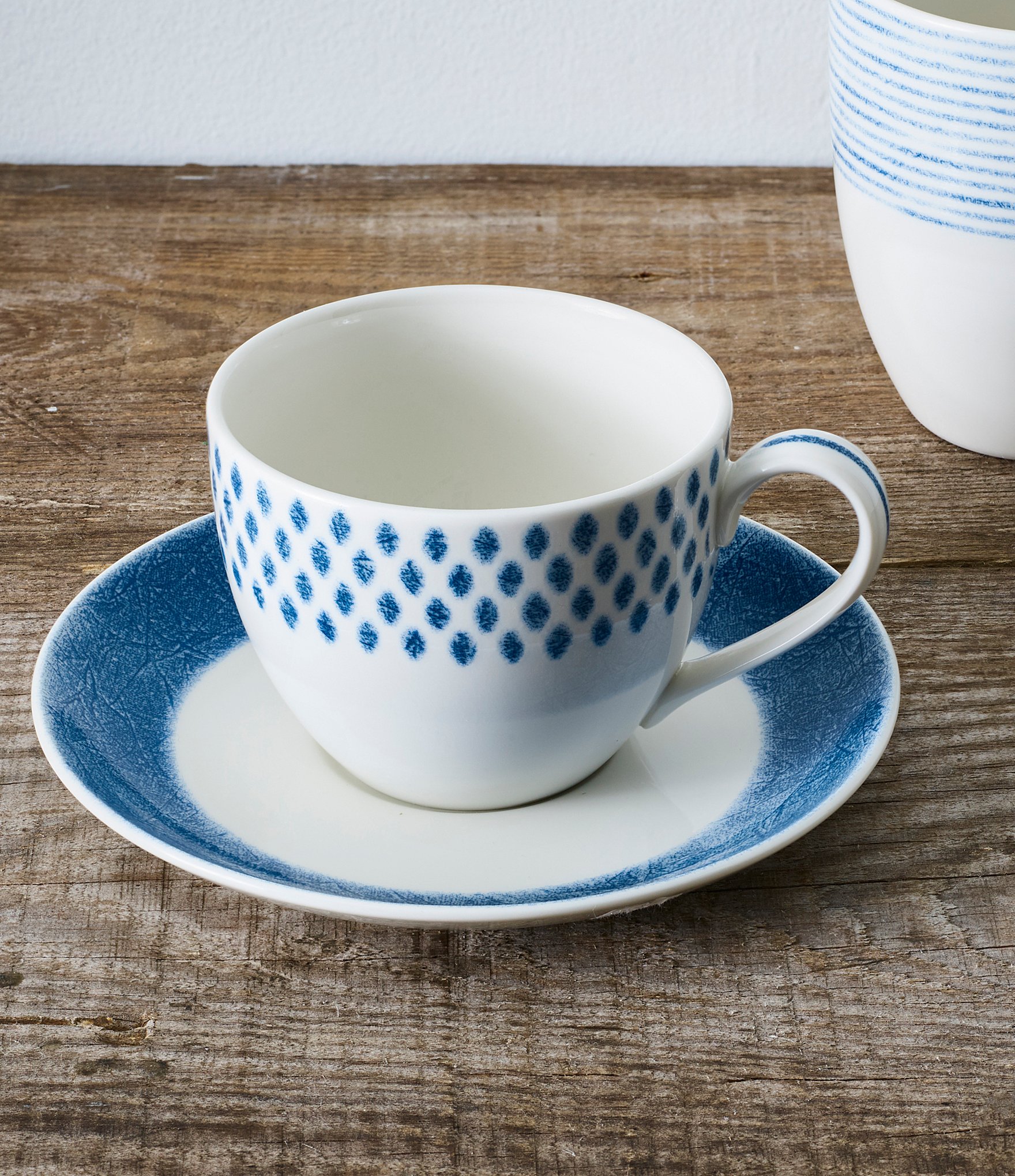 Noritake Hammock Collection Rimmed Saucer Plates, Set of 4