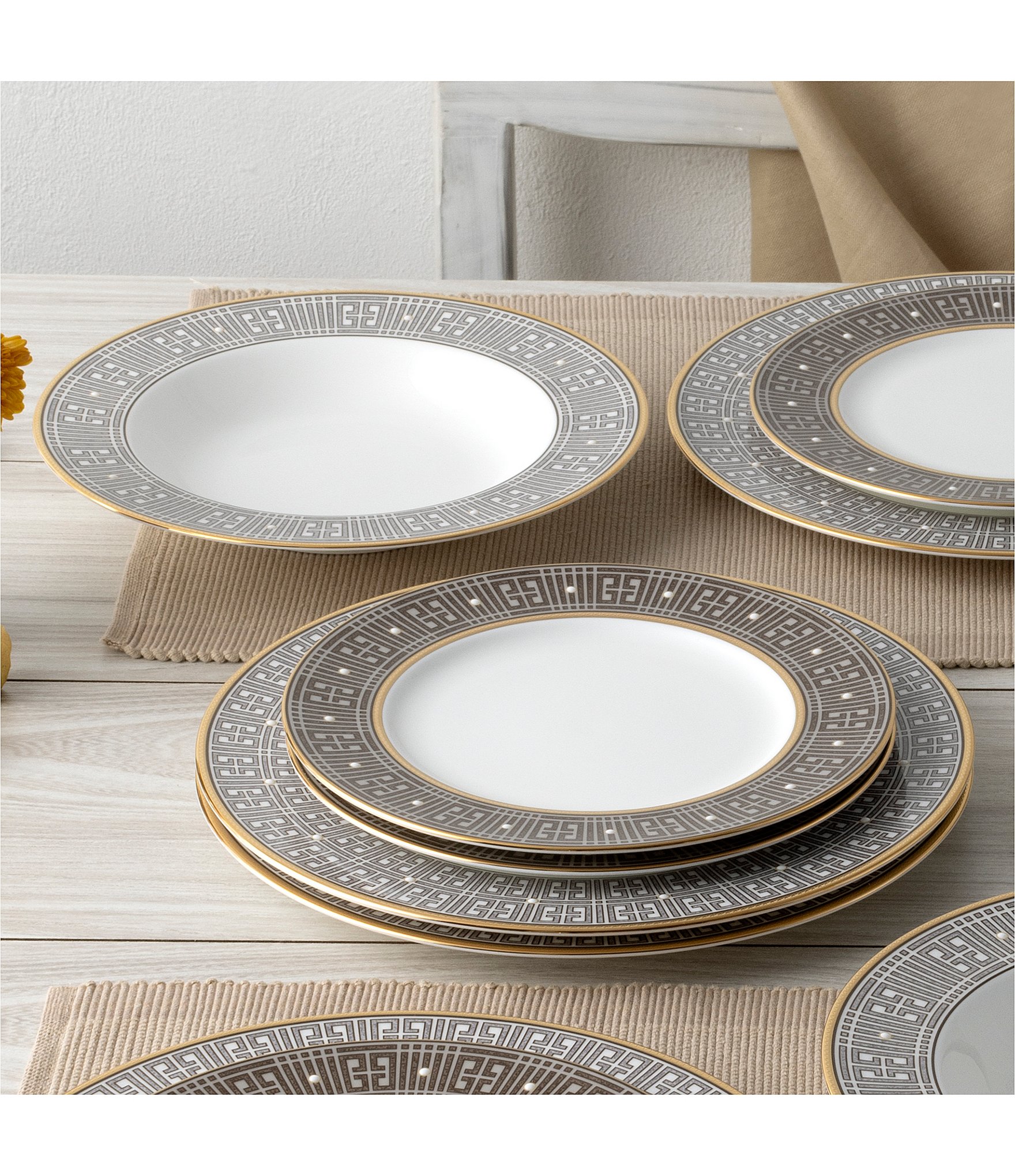 Noritake Infinity Collection 12-Piece Set, Service For 4
