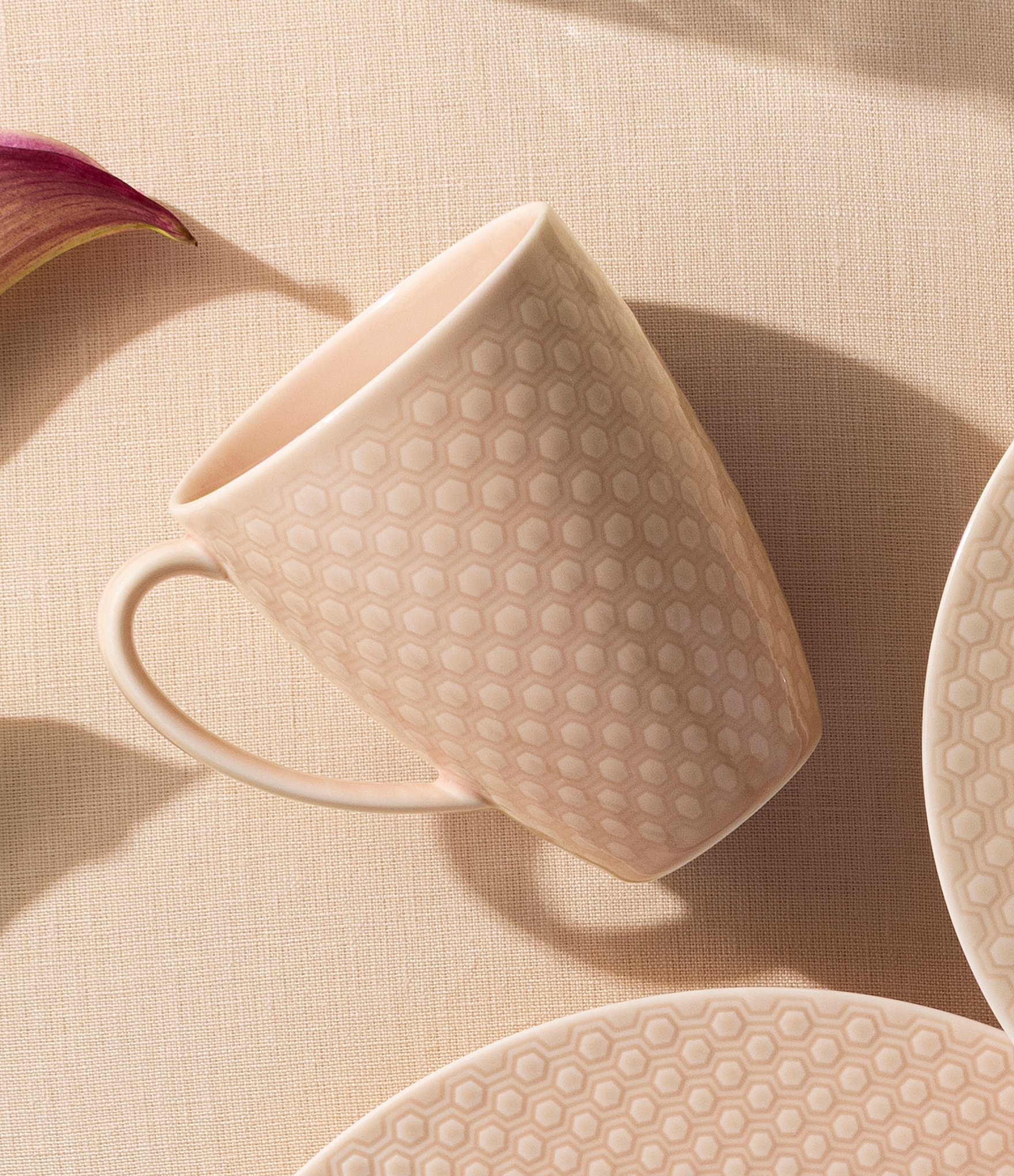 Noritake Kikko Collection Mugs, Set of 4