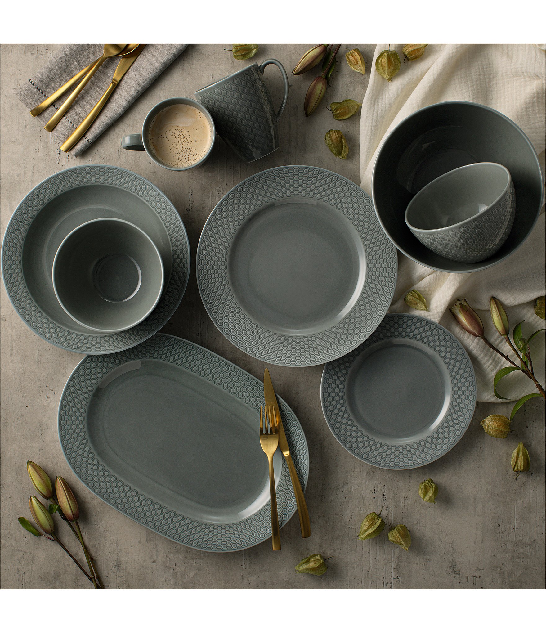 Noritake Kikko Collection Oval Platter