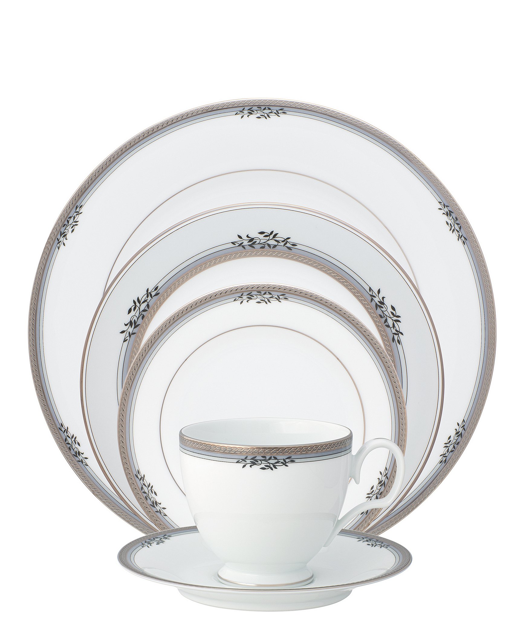 Noritake Laurelvale Collection 5-Piece Place Setting