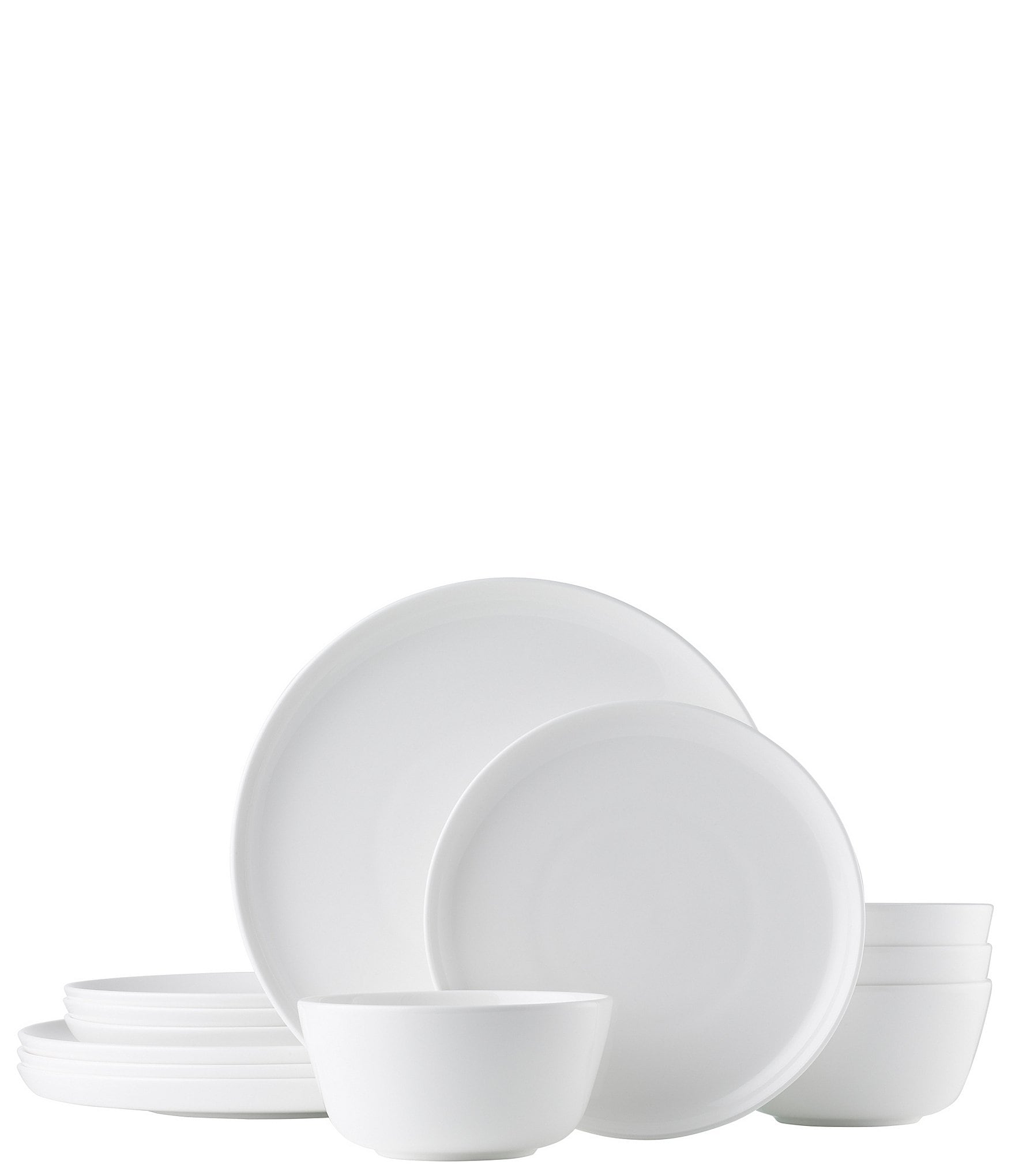 Corelle Winter Frost White, 12 Piece, Dinnerware Set