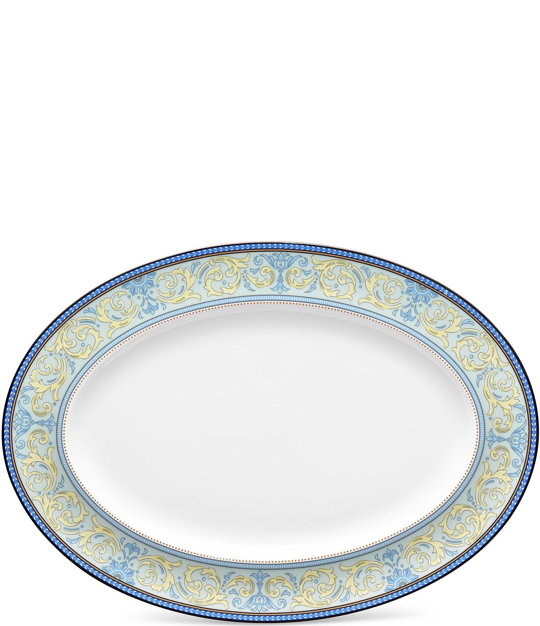 Noritake Menorca Palace Collection Oval Platter, 14#double;