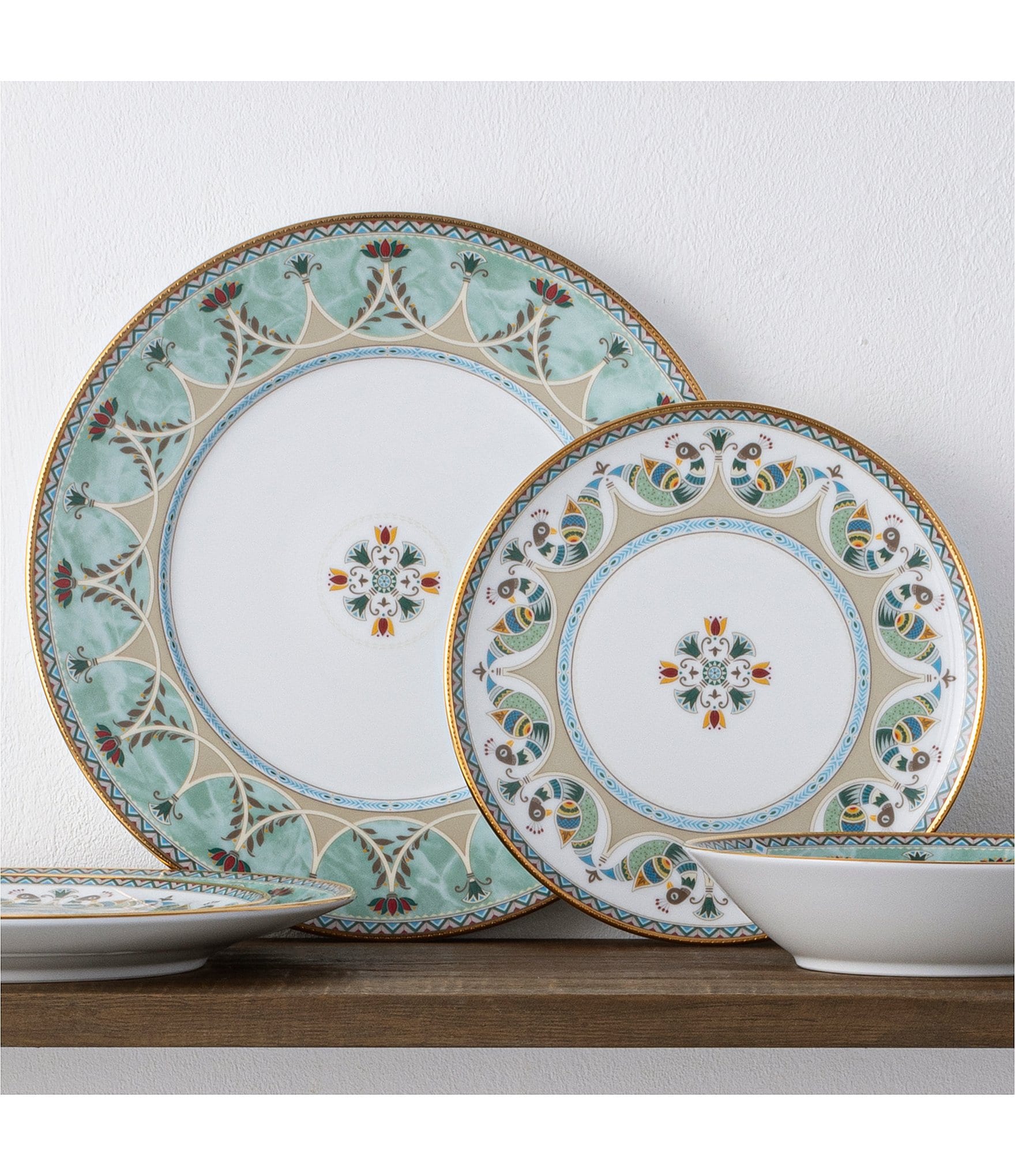 Noritake Serene Garden Collection 12-Piece Set, Service For 4