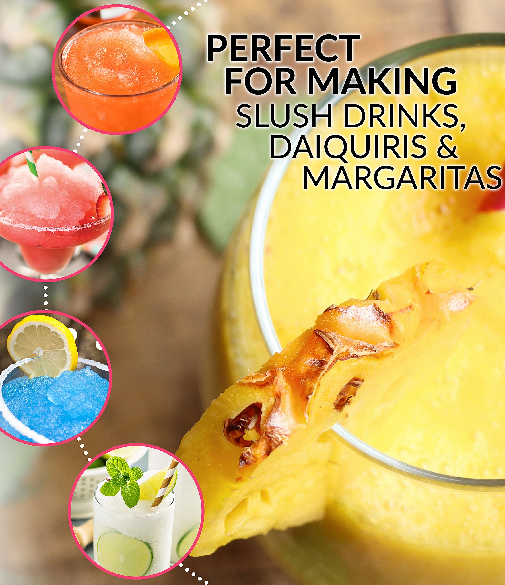 Nostalgia Electrics 64-Ounce Margarita and Slush Maker