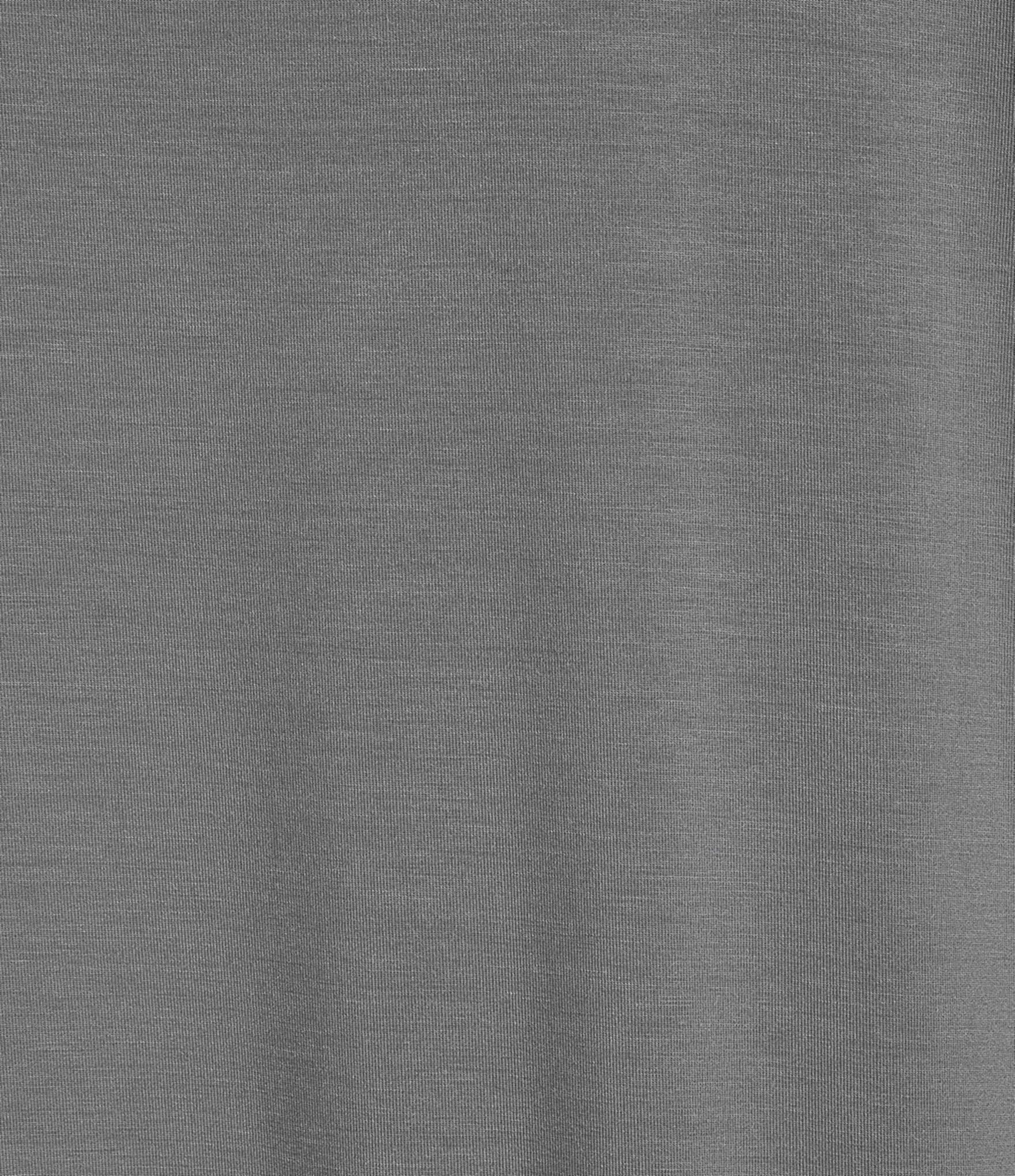 Nottibianche Solid Bamboo Jersey Knit Short Sleeve V-Neck Caftan