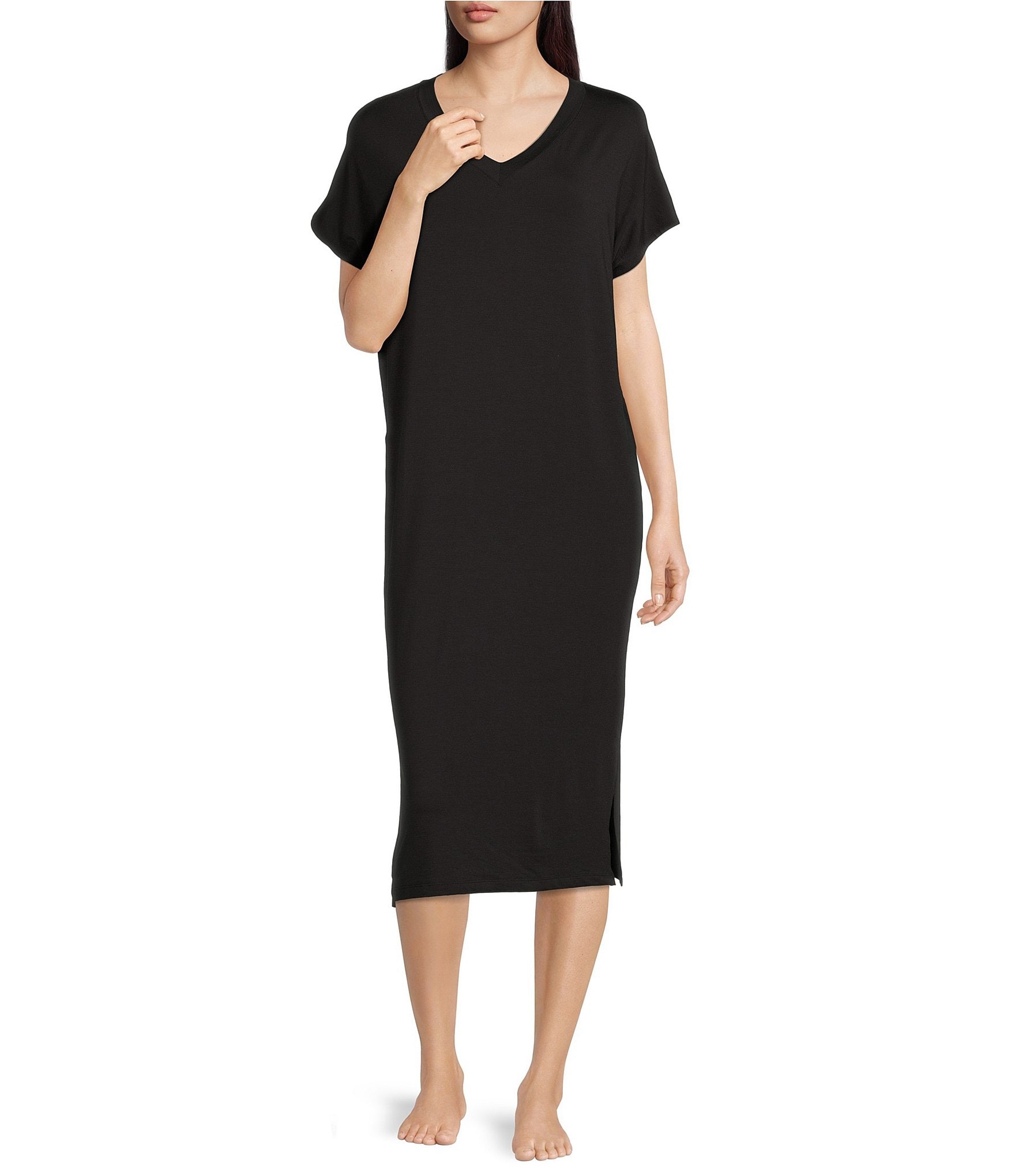 Nottibianche Black Women's Nightgowns & Nightshirts| Dillard's