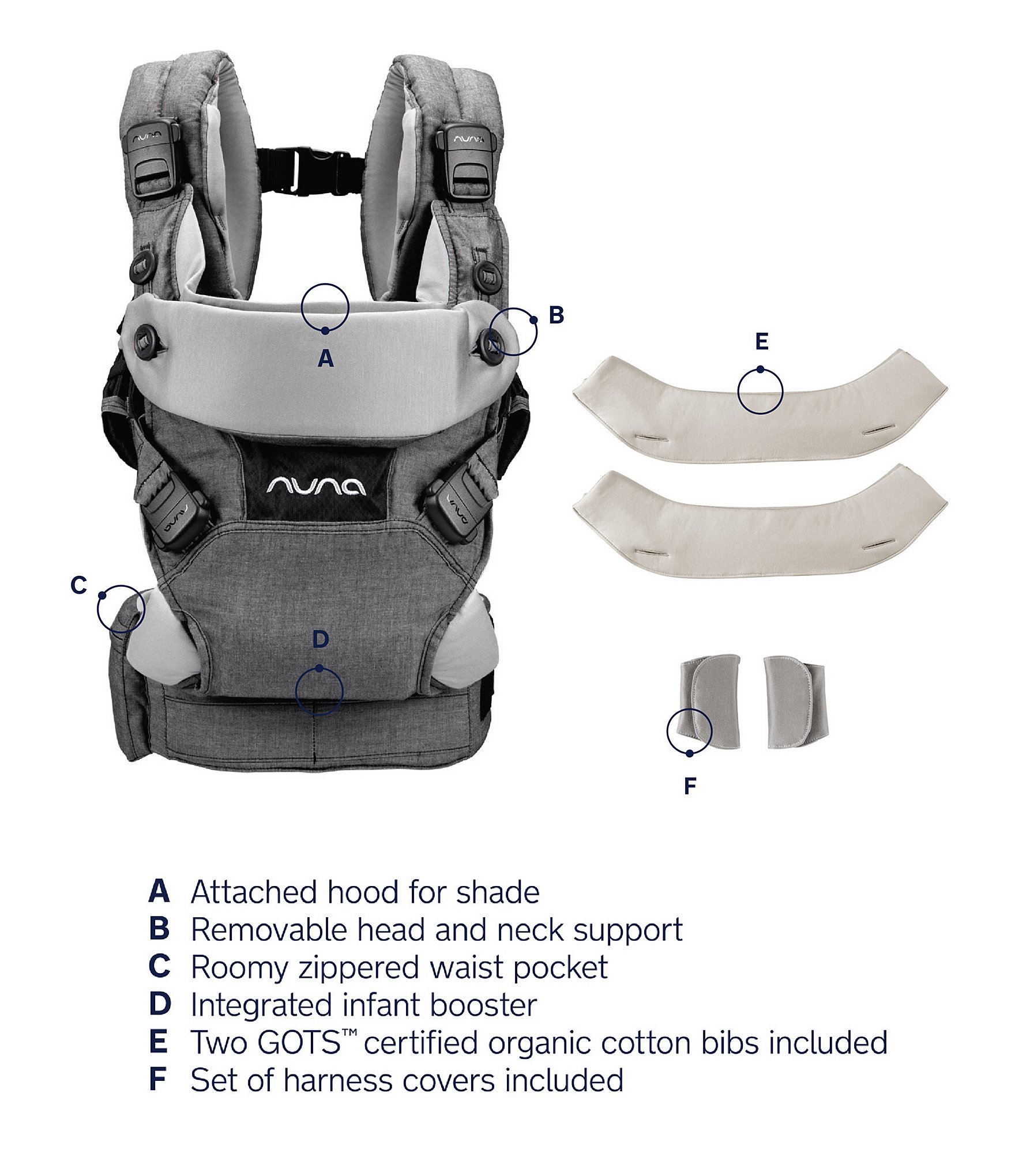 Nuna CUDL 4-in-1 Baby Carrier