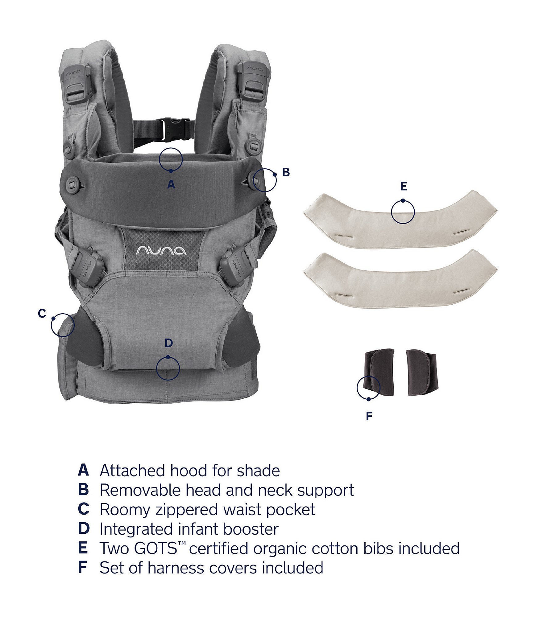 Nuna CUDL 4-in-1 Baby Carrier