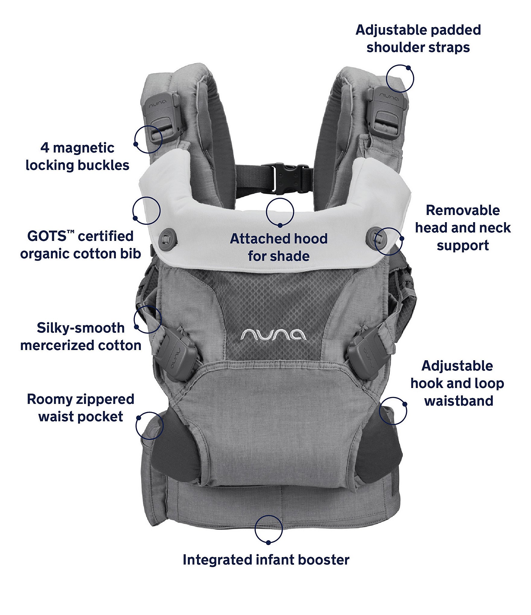 Nuna CUDL 4-in-1 Baby Carrier