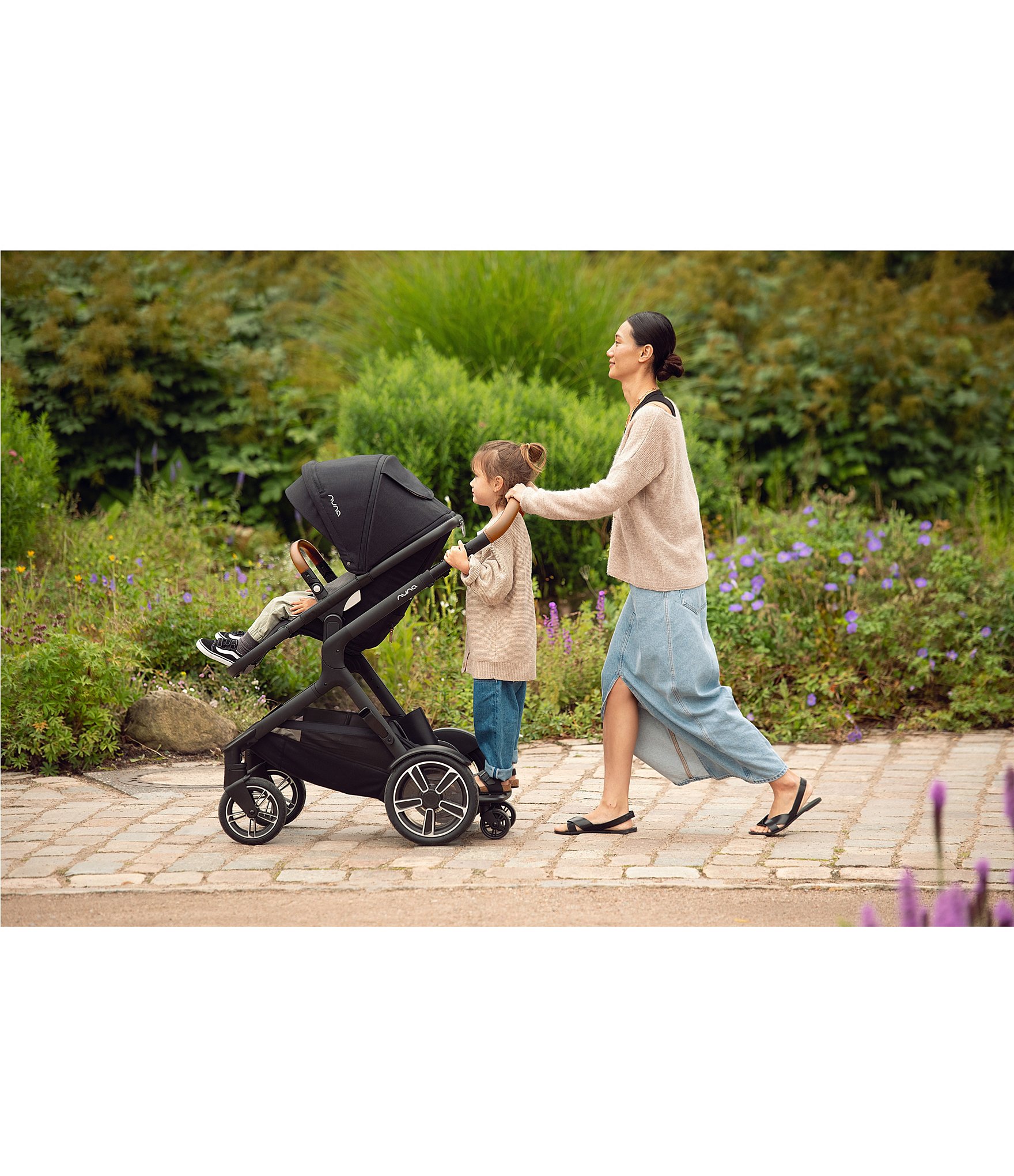 Nuna Demi Next Stroller + Rider Board