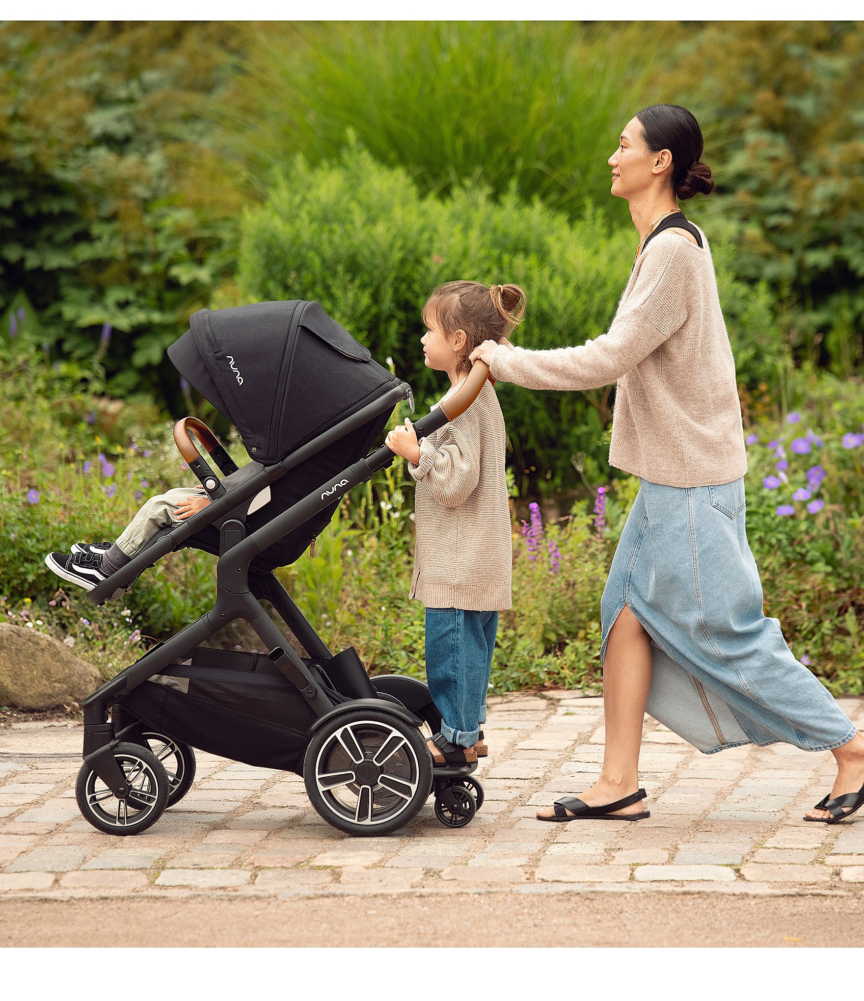 Nuna Demi Next Stroller + Rider Board