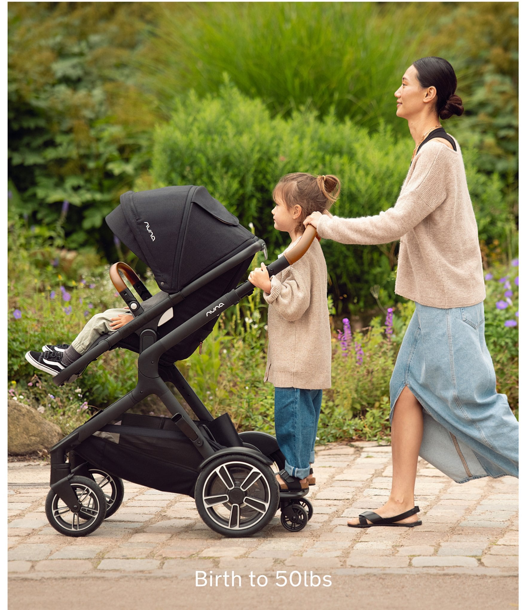 Nuna Demi Next Stroller + Rider Board