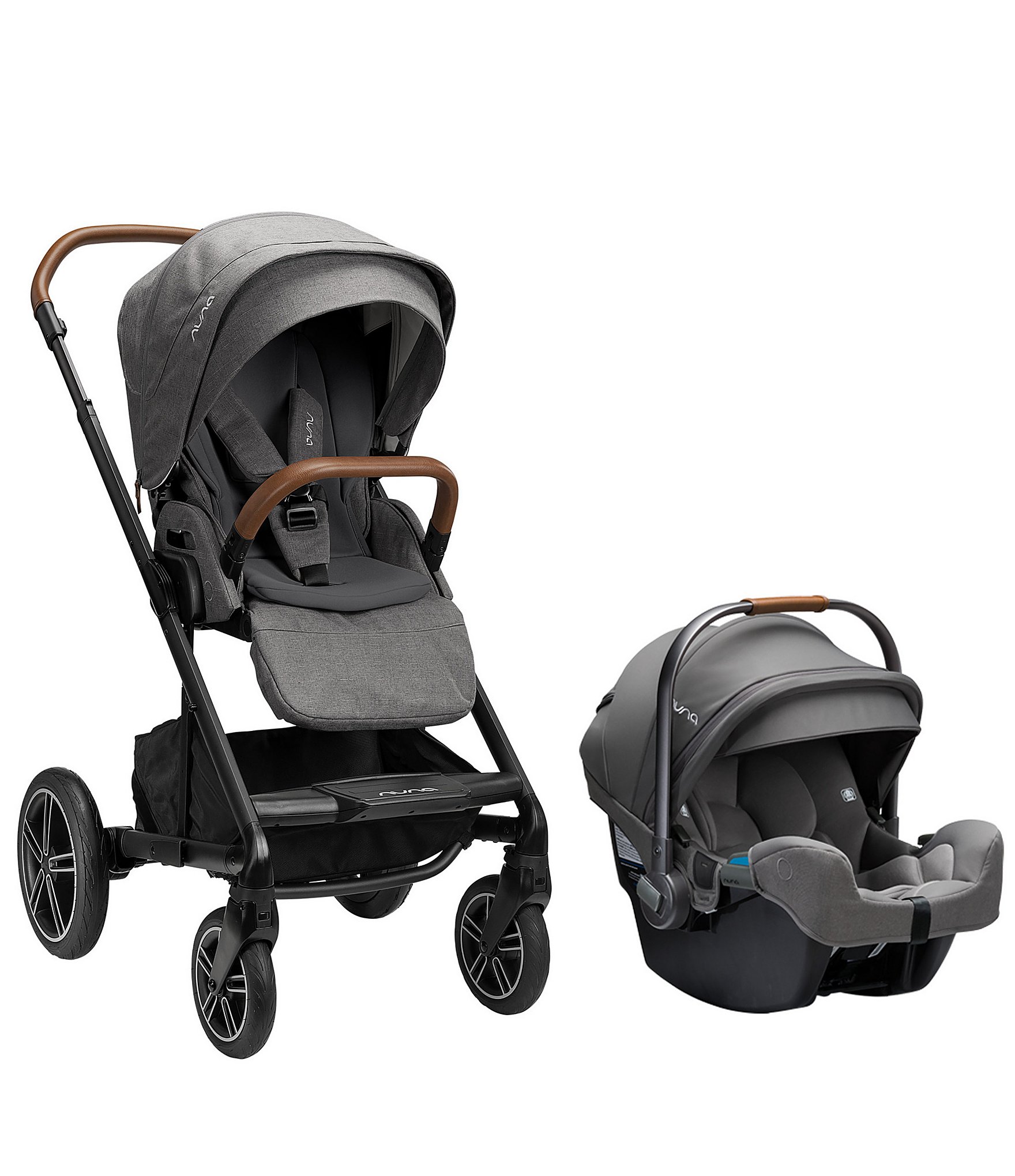 Nuna Mixx™ Next Stroller with Magnetic Buckle and Pipa™ RX Infant Car Seat Travel System