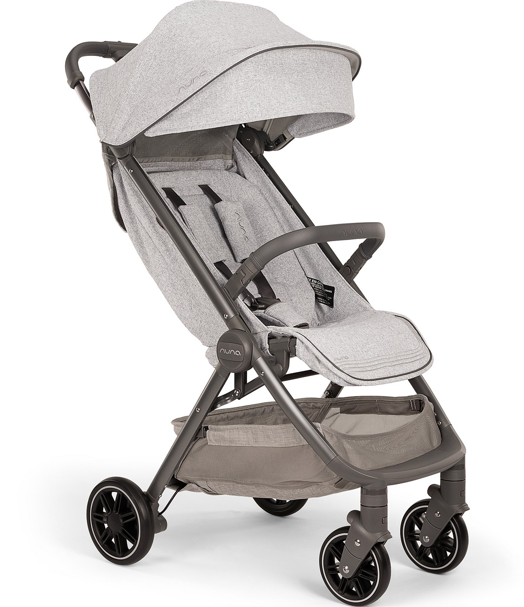Nuna TRVL™ Self-Folding Sterling Compact Stroller