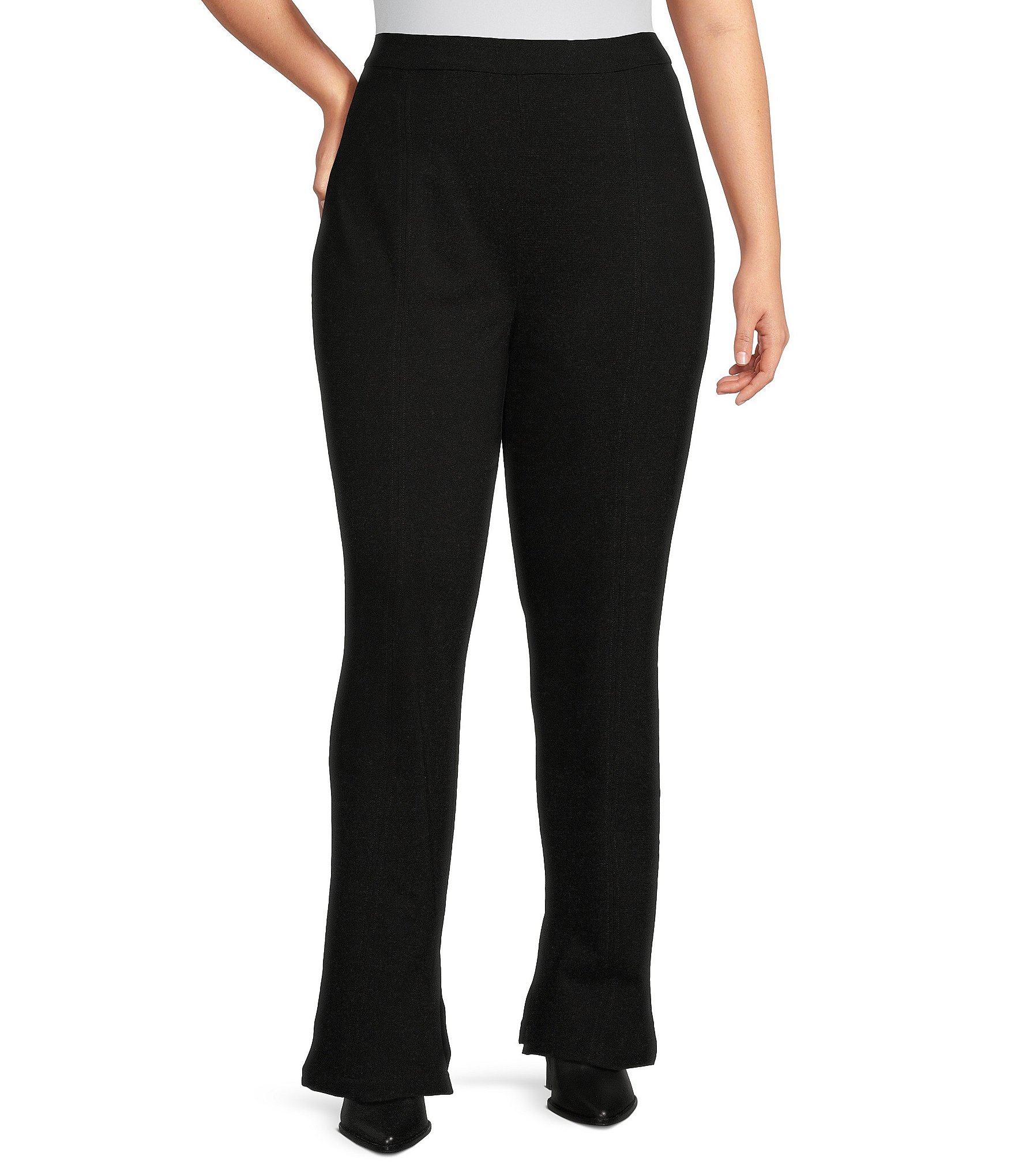 Westbound Plus Size Pull-On Wide Leg Pants