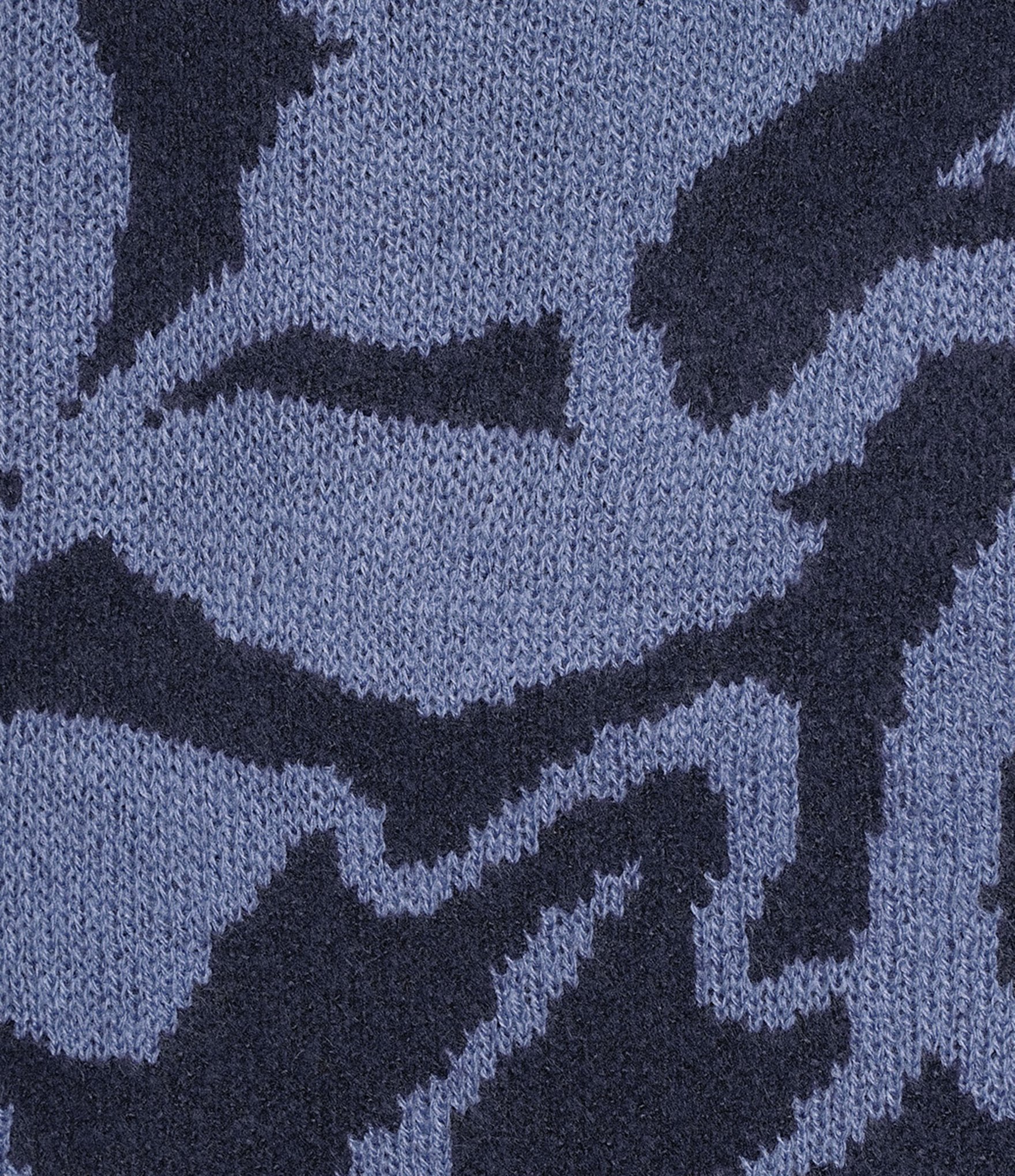 Nurture Long Sleeve Leaf Patterned Crew Neck Sweater