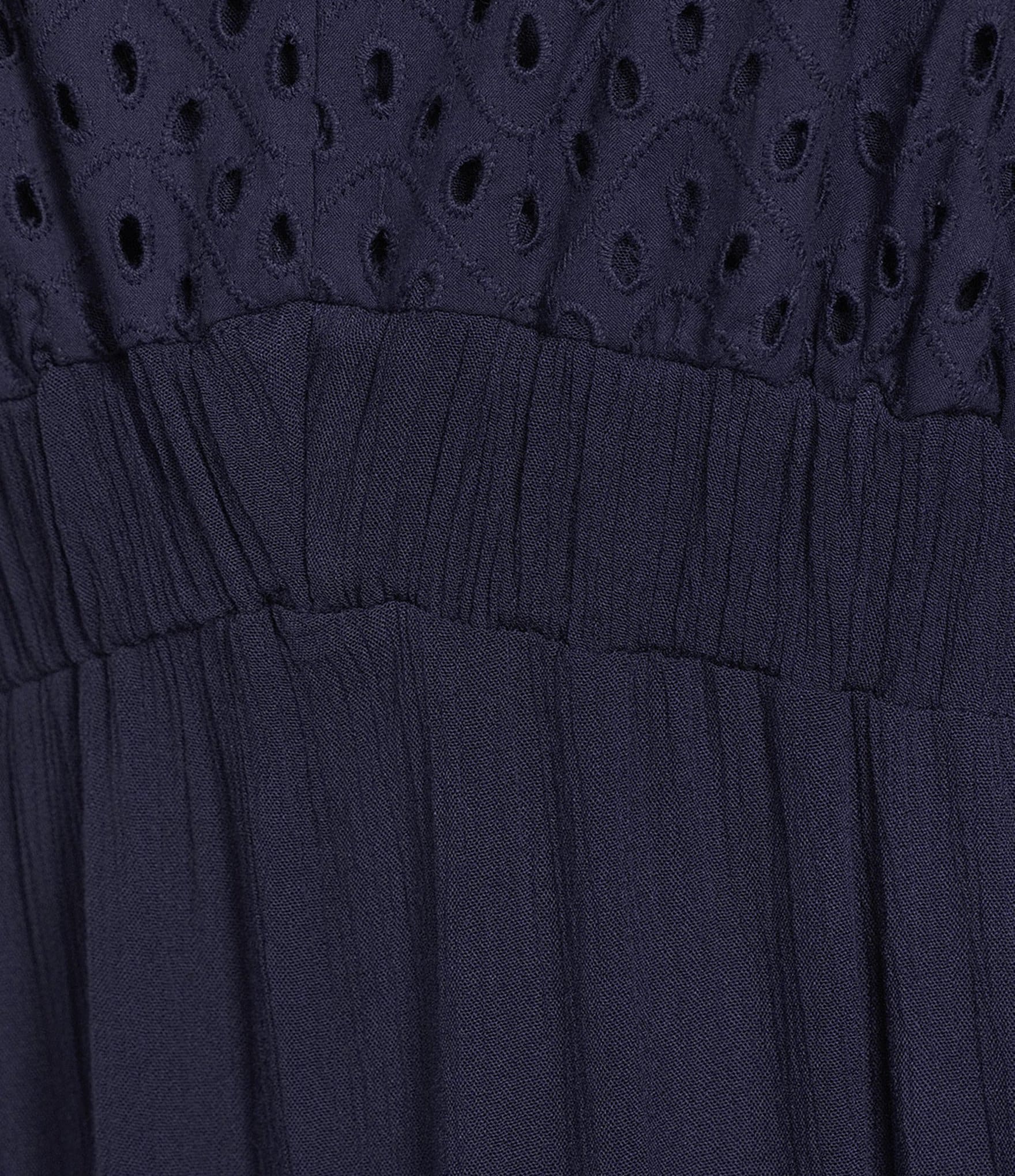 Nurture Petite Size Elbow Bubble Sleeve V-Neck Maxi Dress