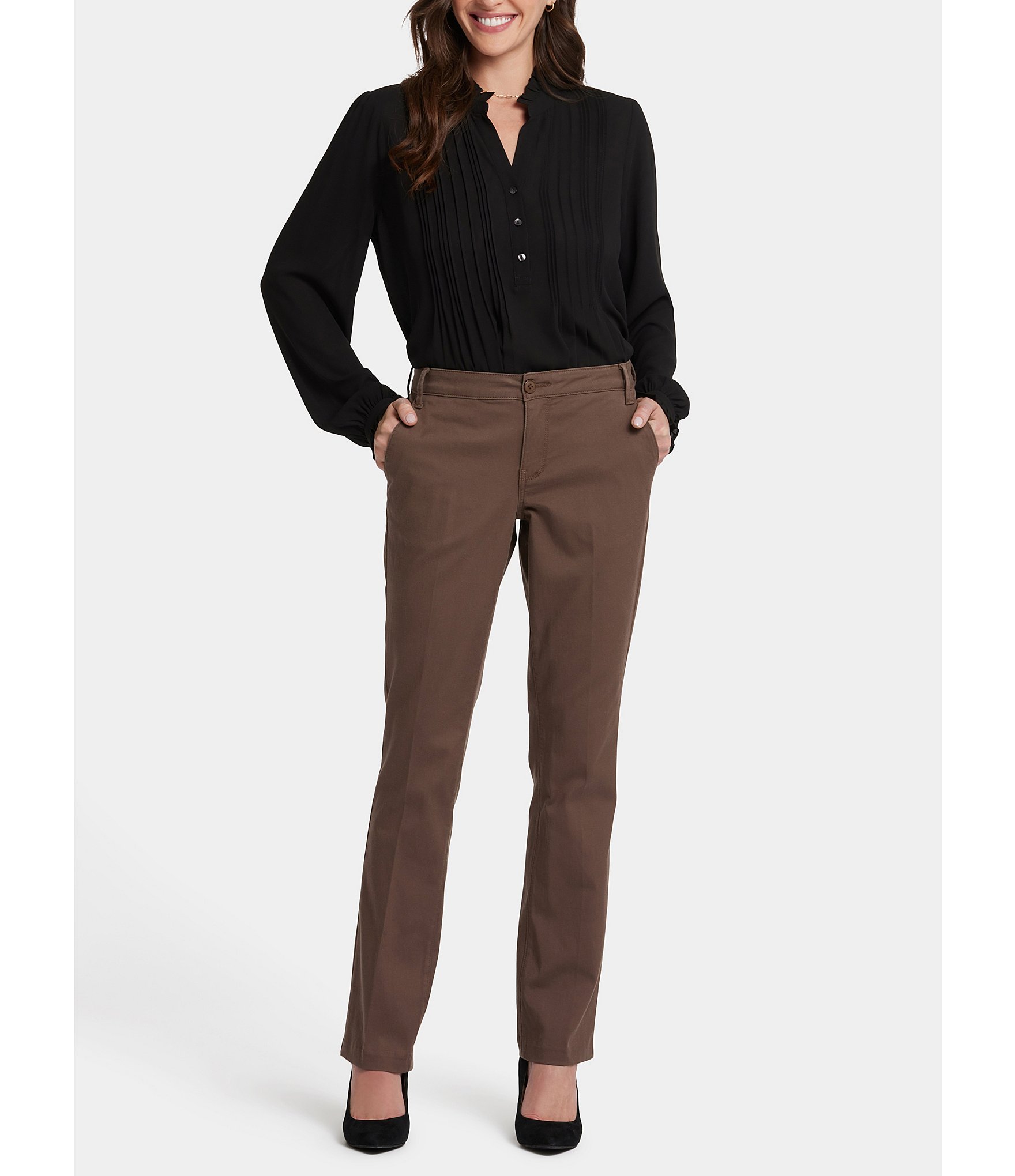 NYDJ Barbara Lift Tuck® Mid Rise Bootcut Trouser Pant