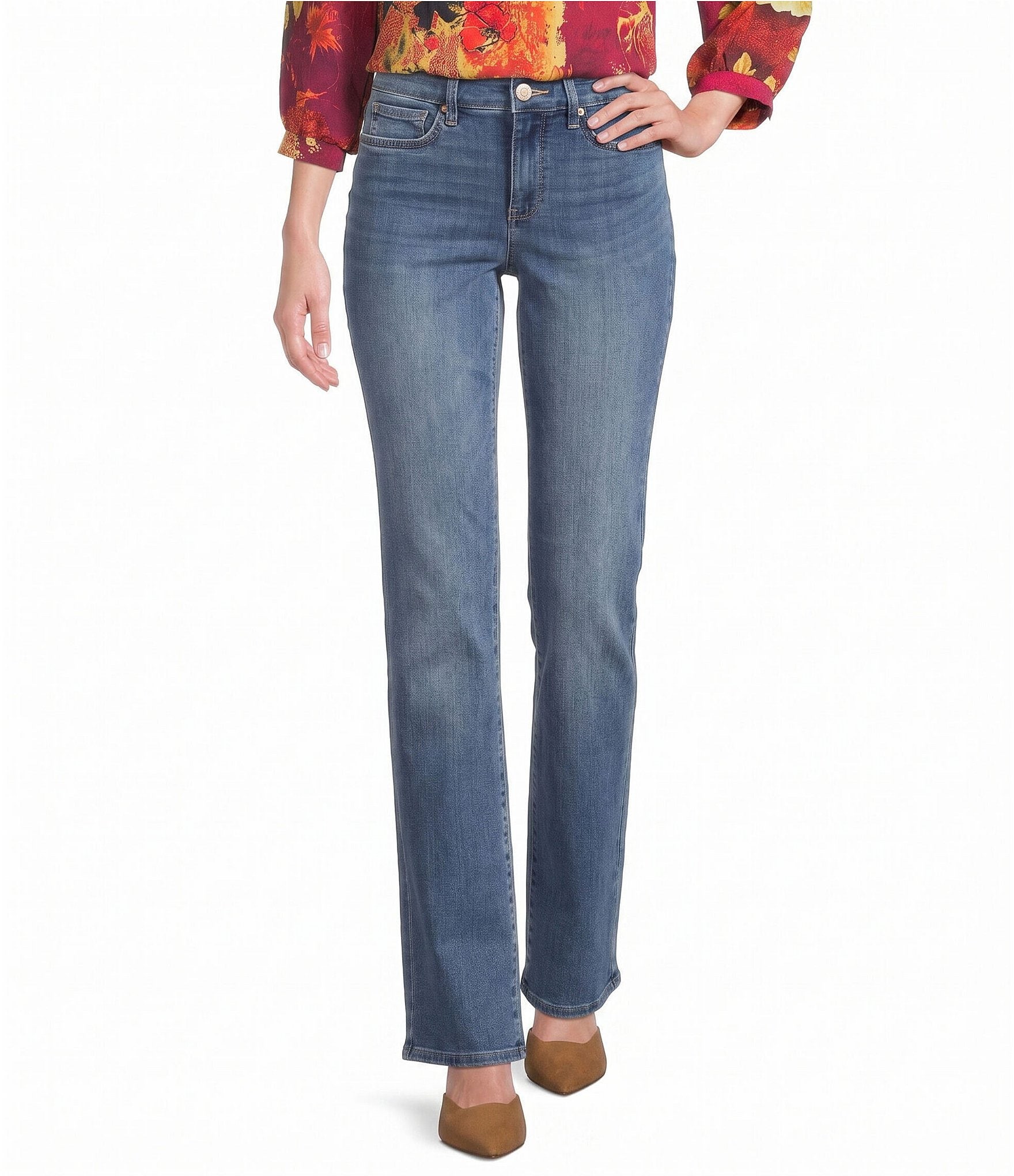 NYDJ Marilyn Stretch®Denim Lift Tuck® Technology Straight Leg Jeans
