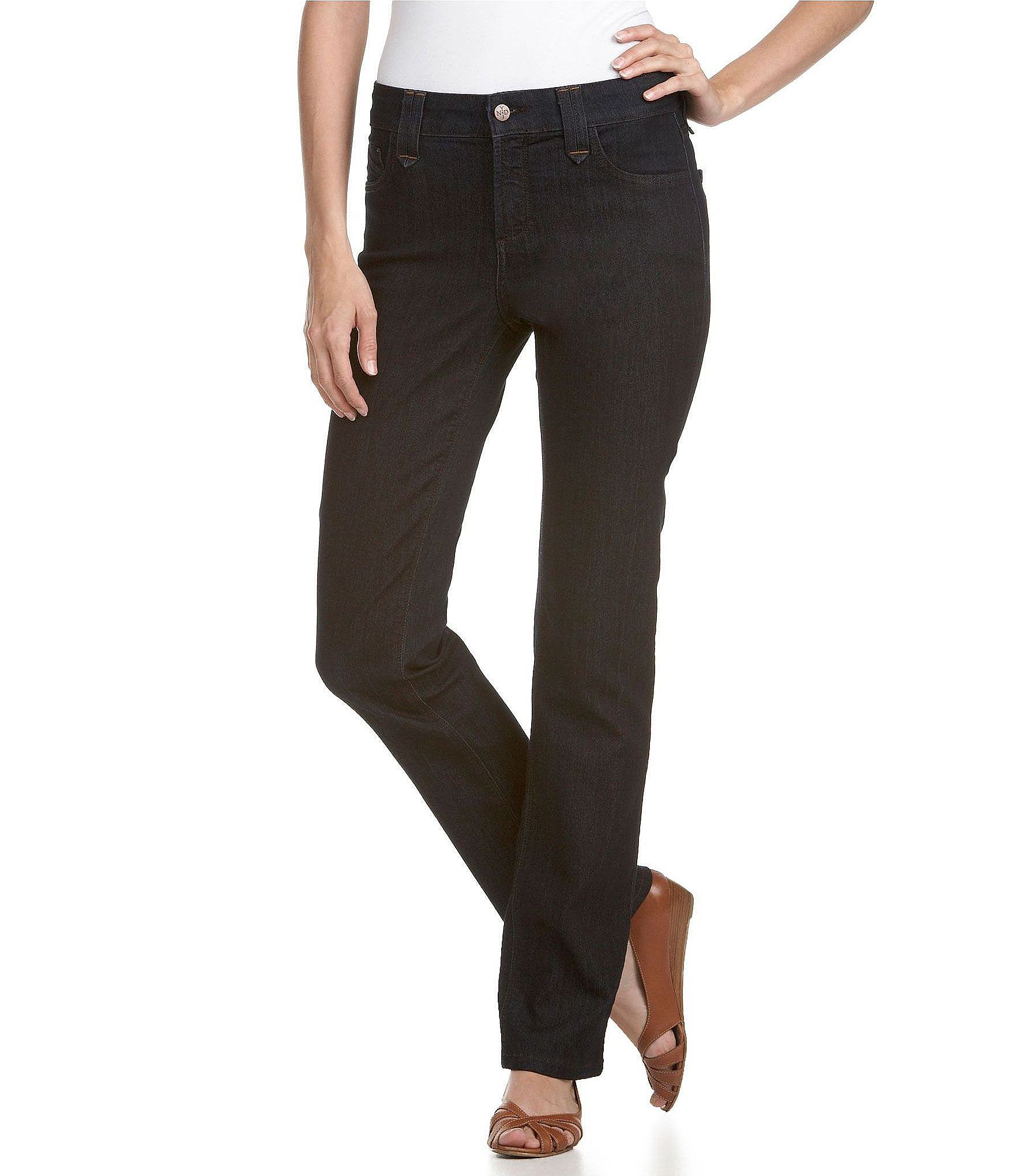 NYDJ Petite Hayden Straight Jeans | Dillards