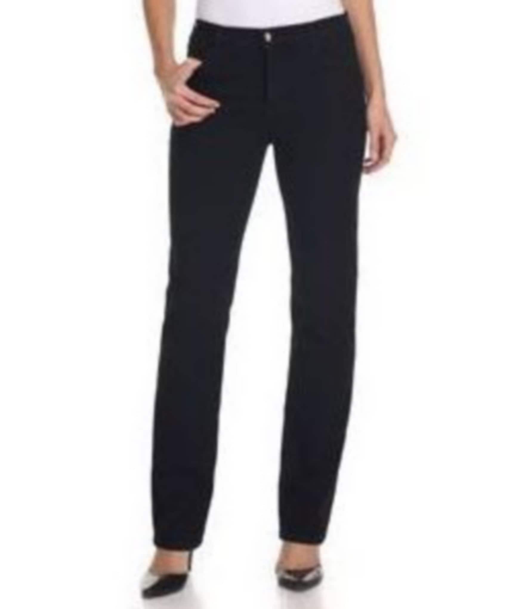 NYDJ Petite Size Marilyn Straight Leg High Rise Jeans | Dillard's