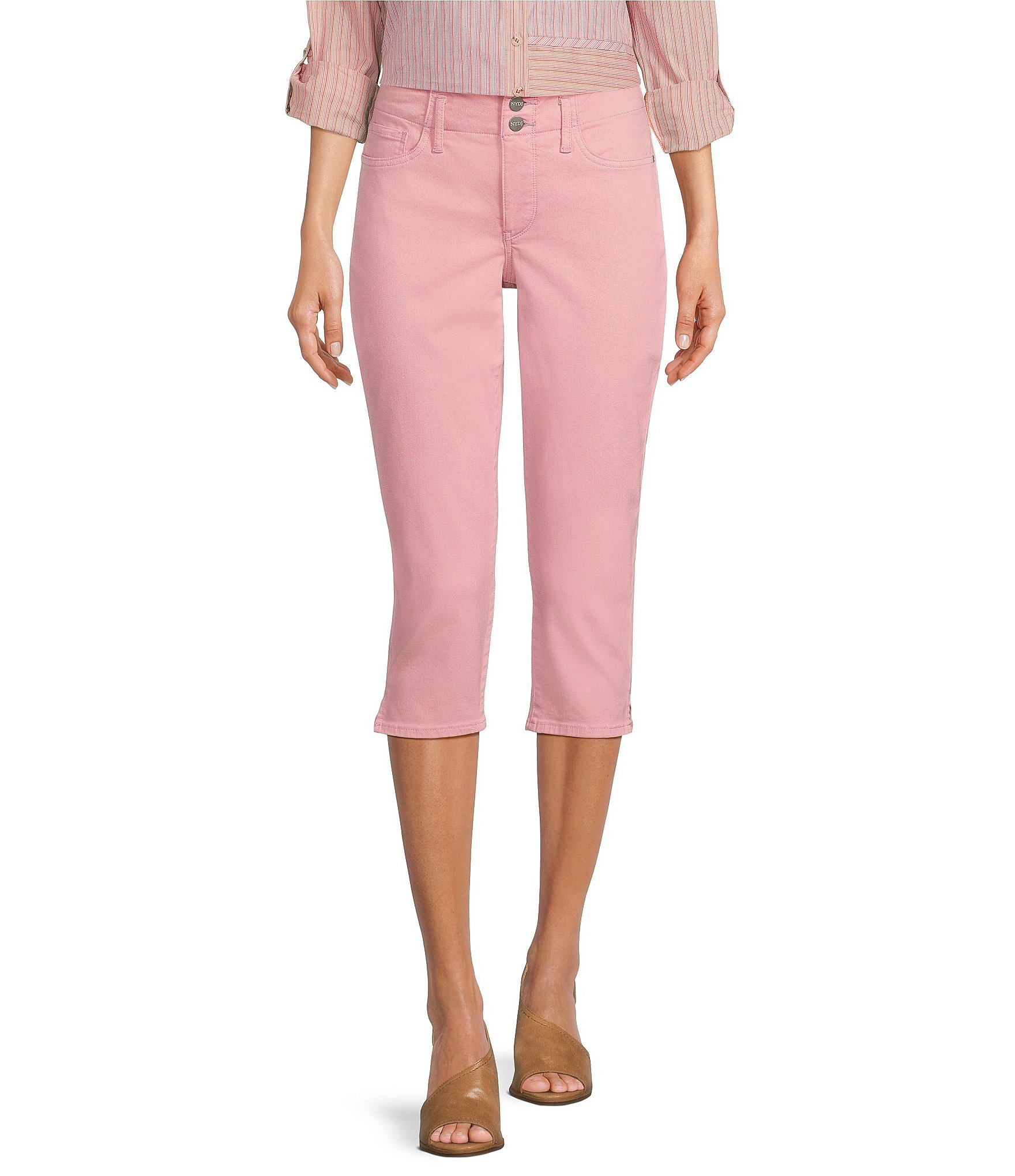 NYDJ Petite Size Chloe Capri Jeans | Dillard's