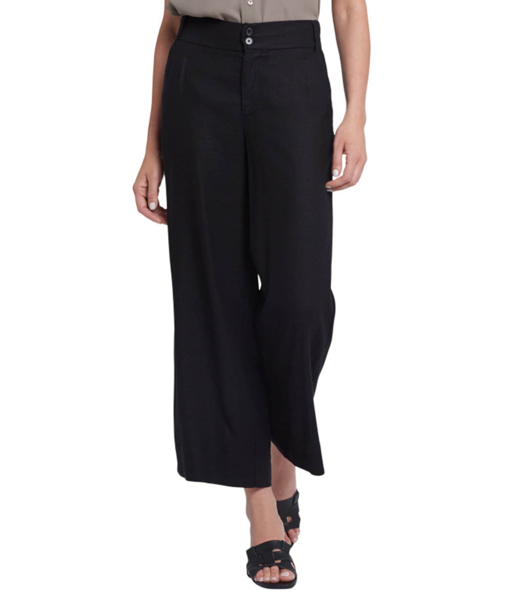 センスのいい お歳暮 NYDJ Dillard's | Pants Trouser Cropped Leg Wide Waverly パンツ