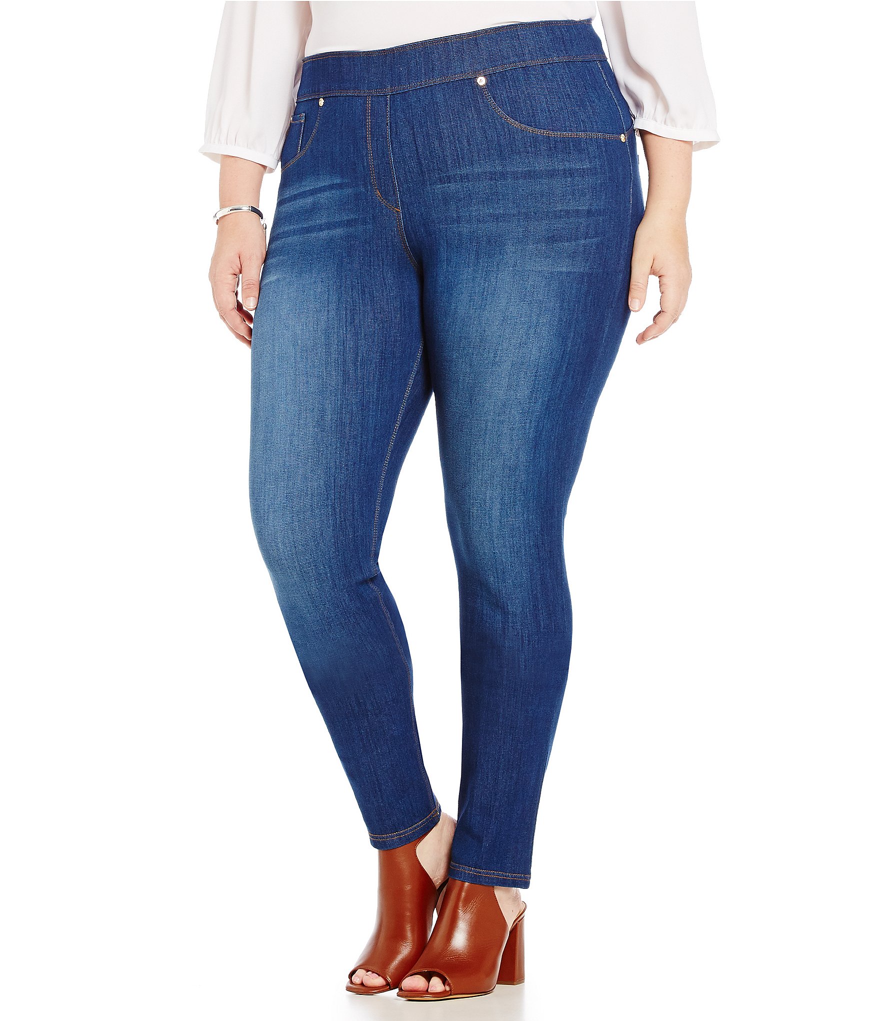 Nygard SLIMS Plus Luxe Denim Skinny Jeans | Dillards