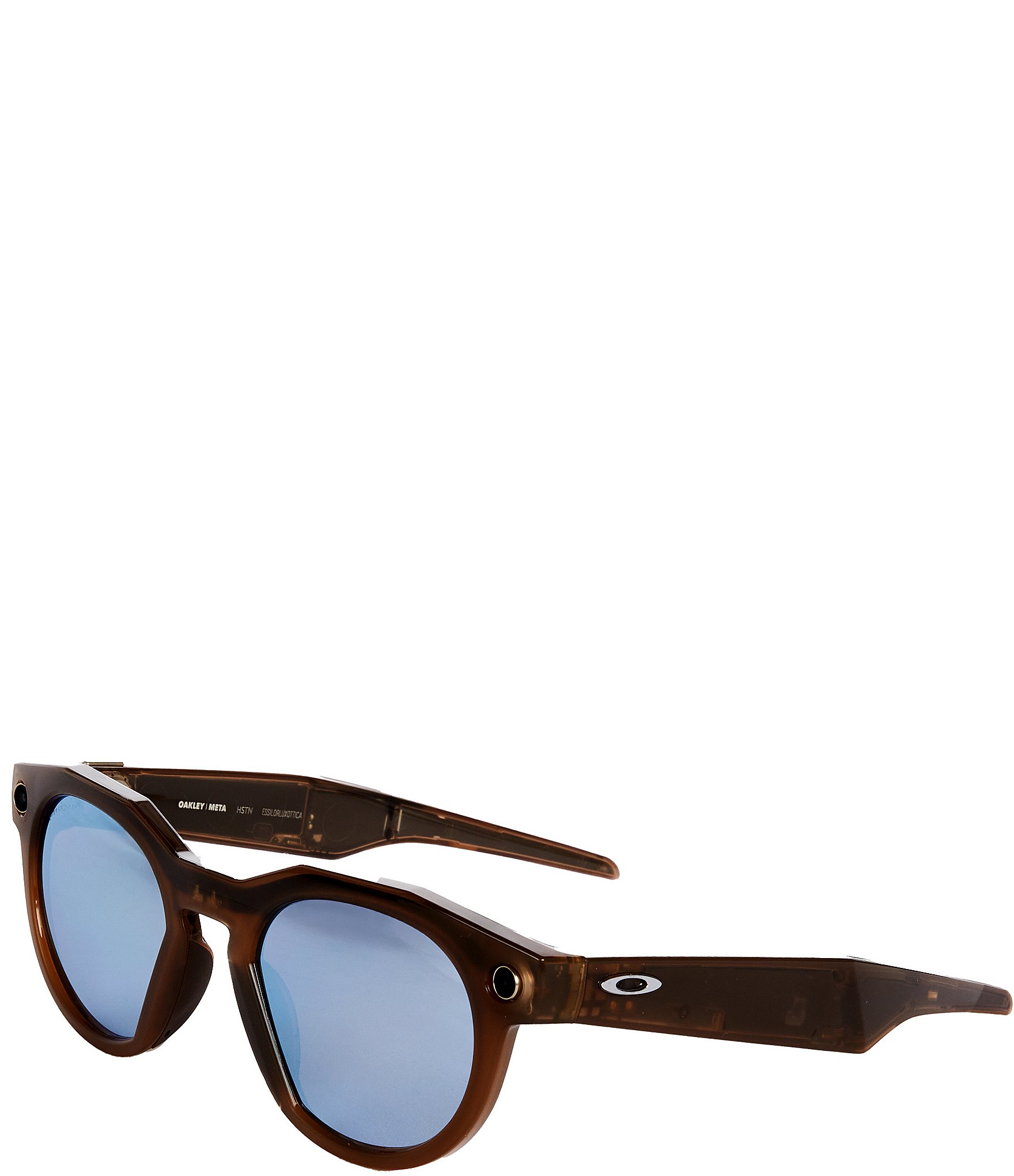 Oakley Men's Meta HSTN 51mm Polarized Round Sunglasses