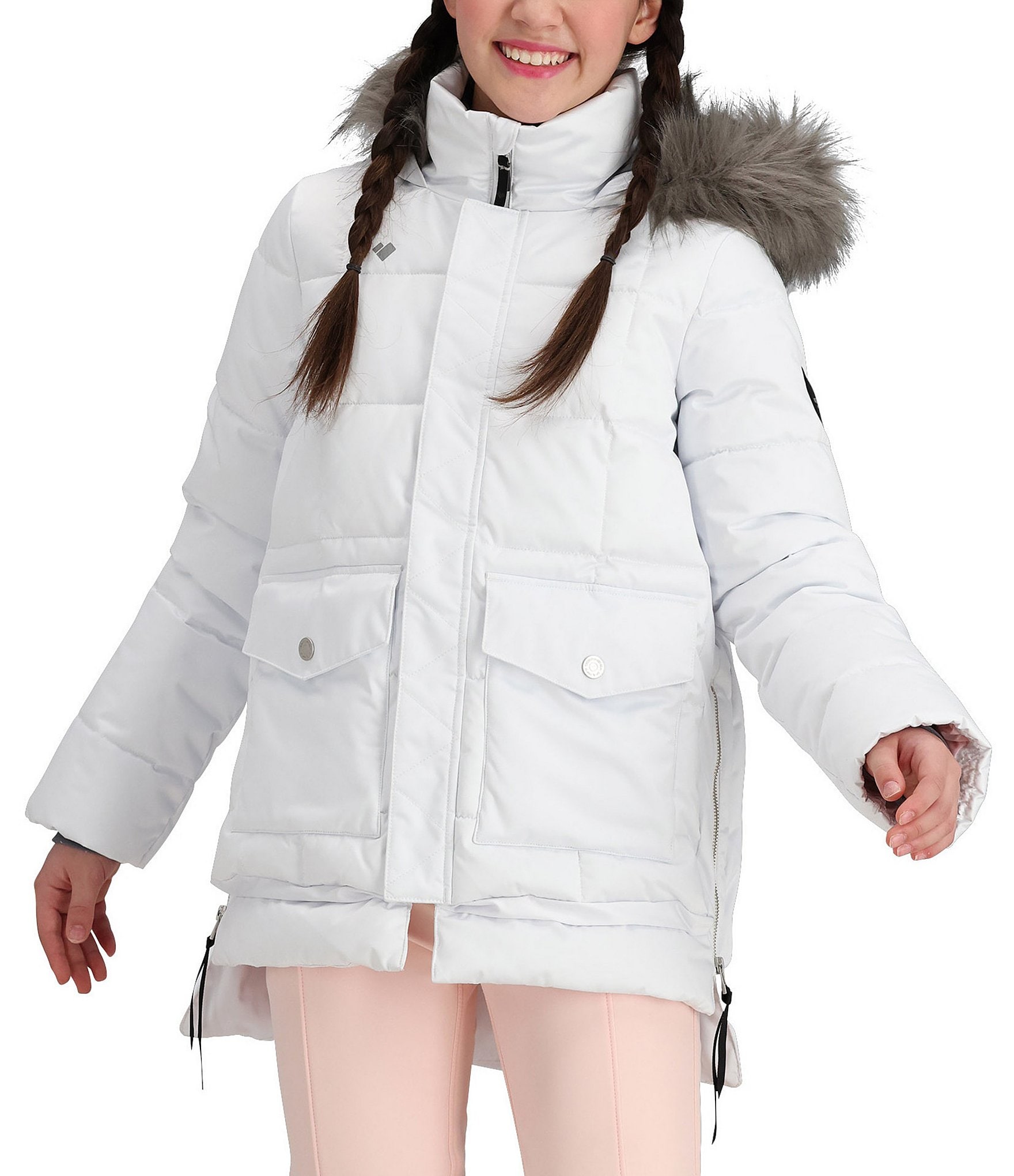 I.N. Girl Big Girls 7-16 Sleeveless Puffer Vest & Long Sleeve Knit