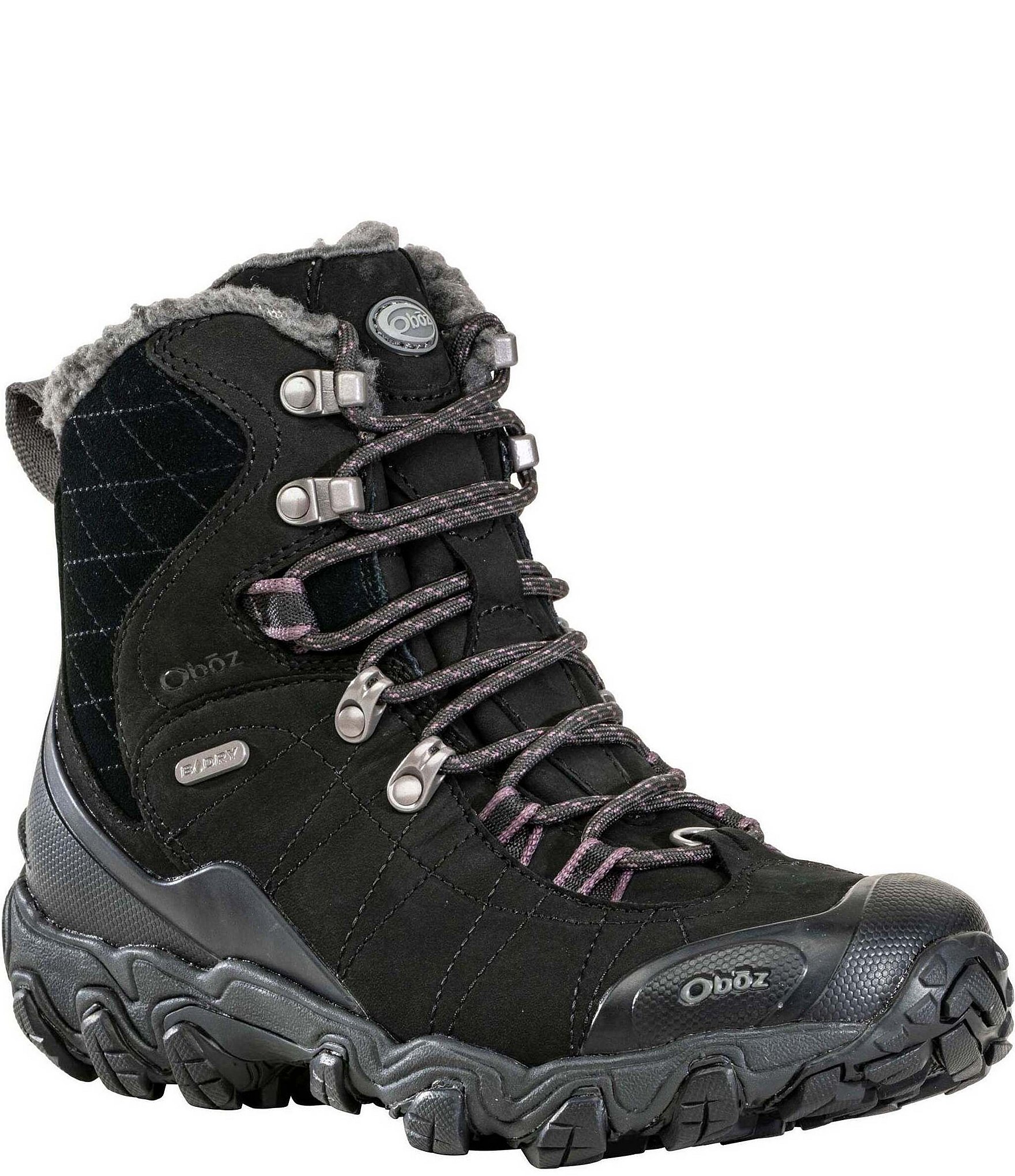 Oboz Women's Bridger 7#double; Mid Insulated B-DRY Waterproof Winter Hiker Booties
