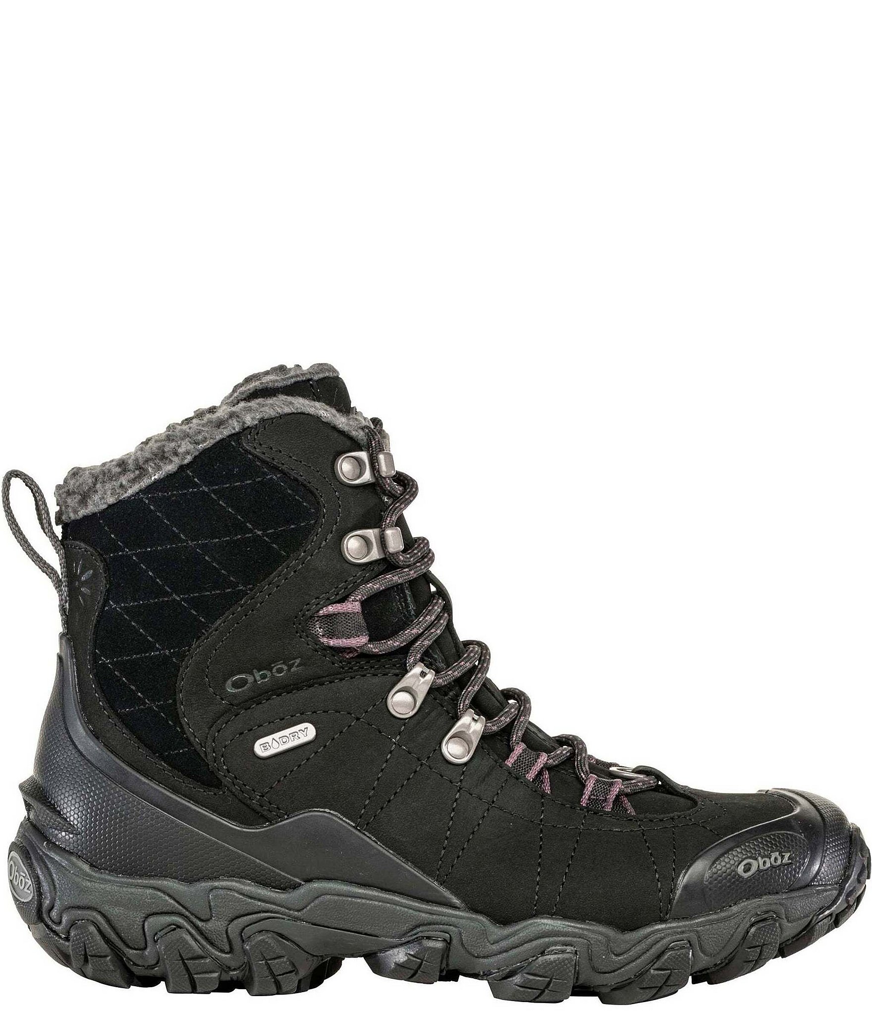 Oboz Women's Bridger 7#double; Mid Insulated B-DRY Waterproof Winter Hiker Booties
