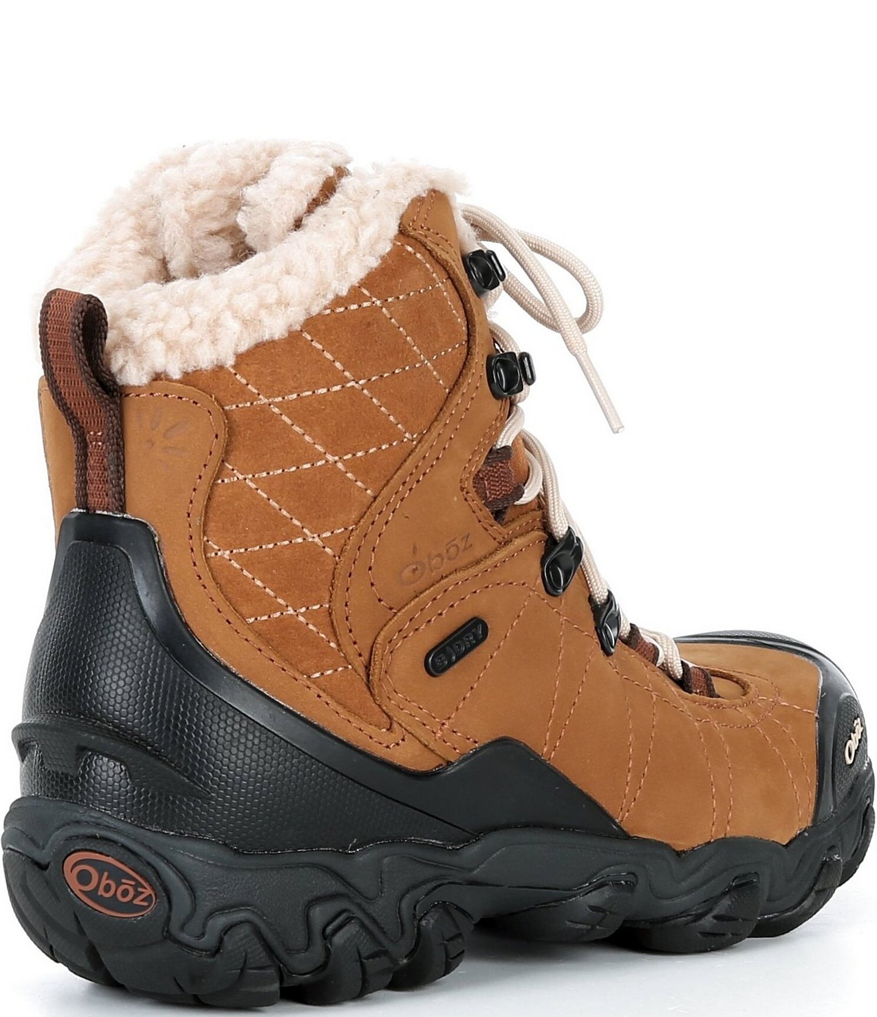 Oboz Women's Bridger 7#double; Mid Insulated B-DRY Waterproof Winter Hiker Booties