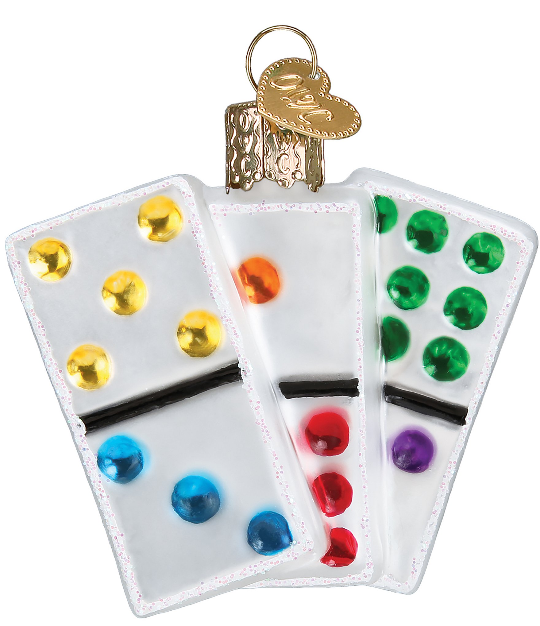 Old World Christmas Dominos Ornament