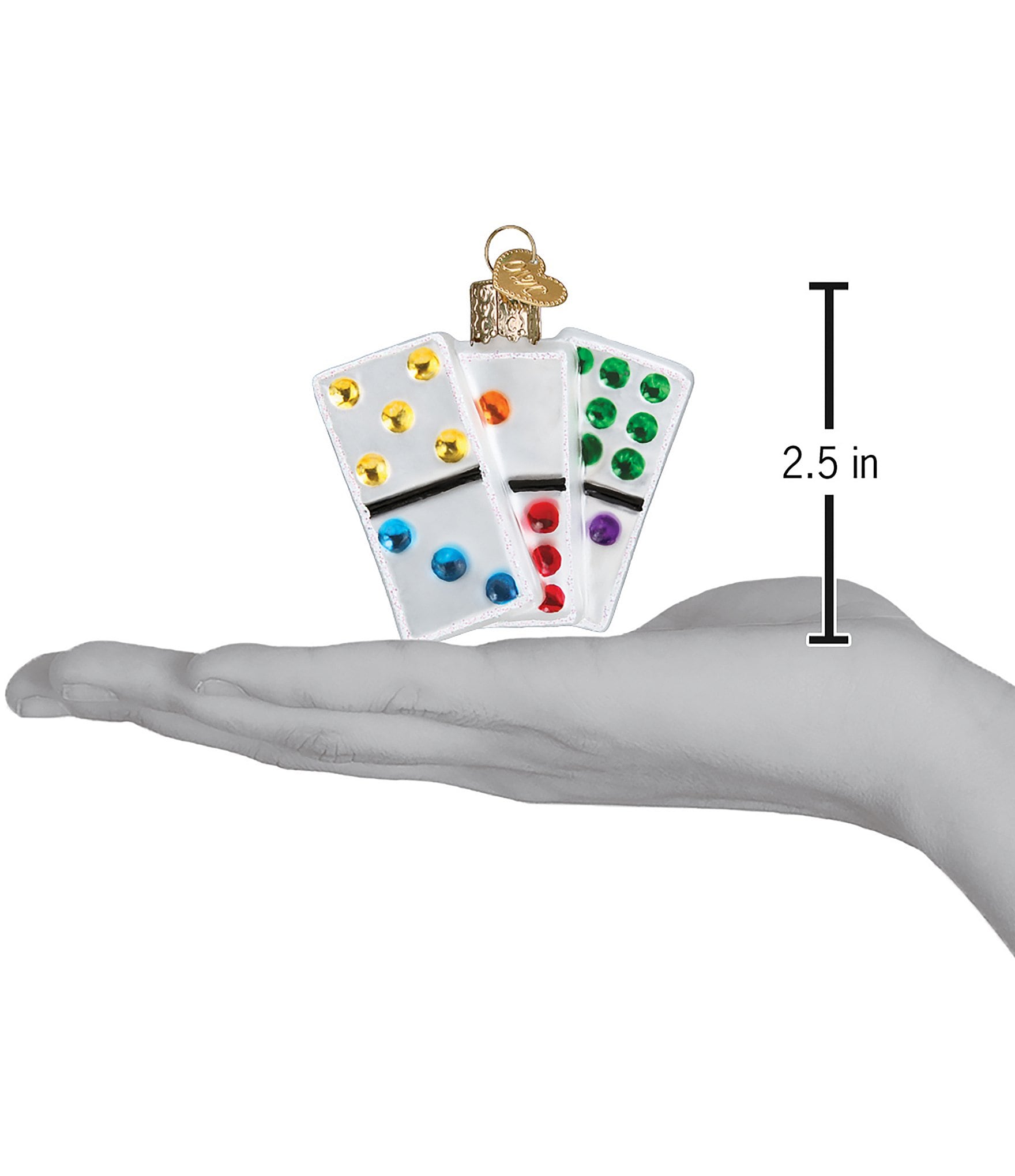 Old World Christmas Dominos Ornament
