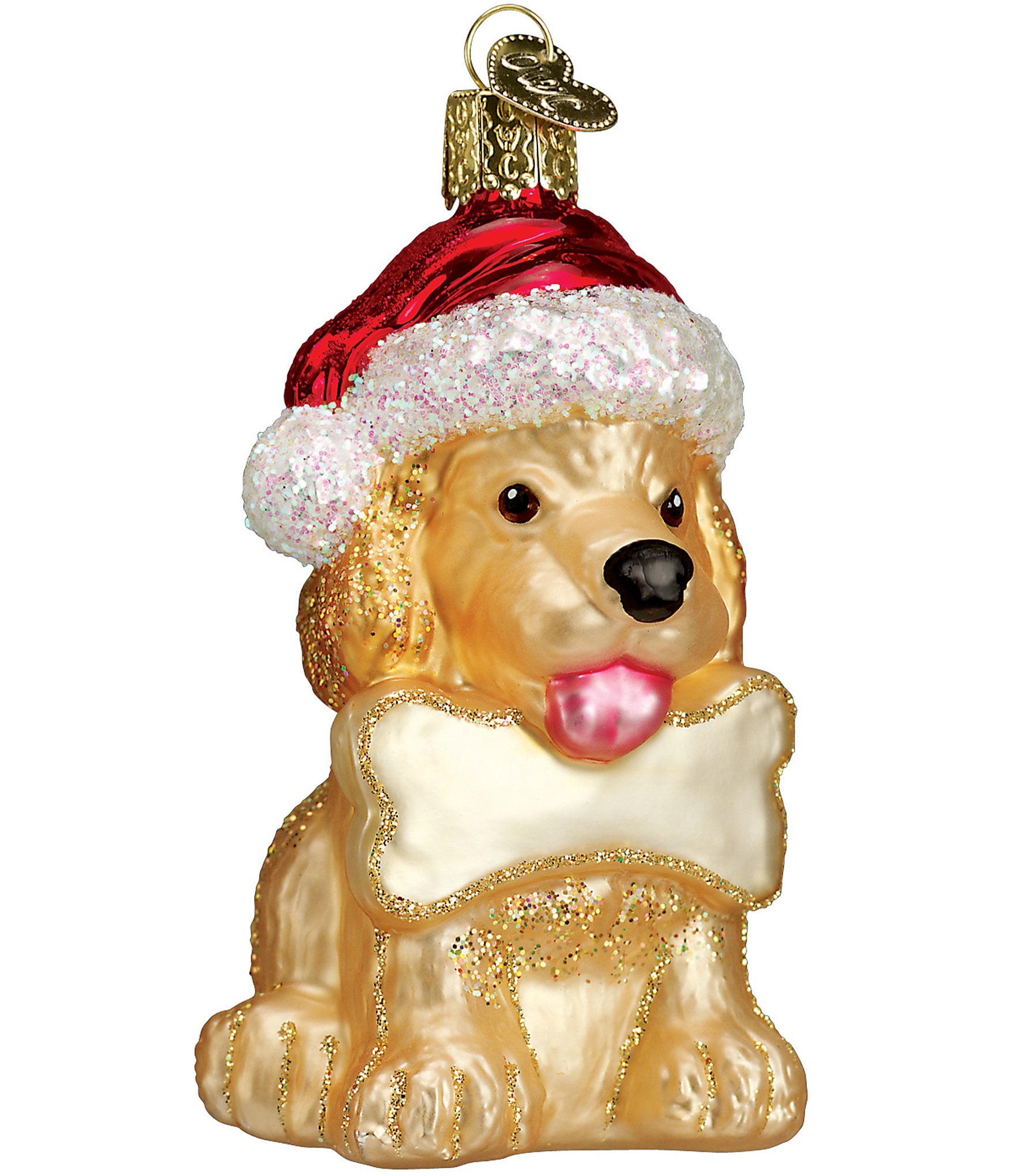 Old World Christmas Jolly Pup Ornament | Dillards