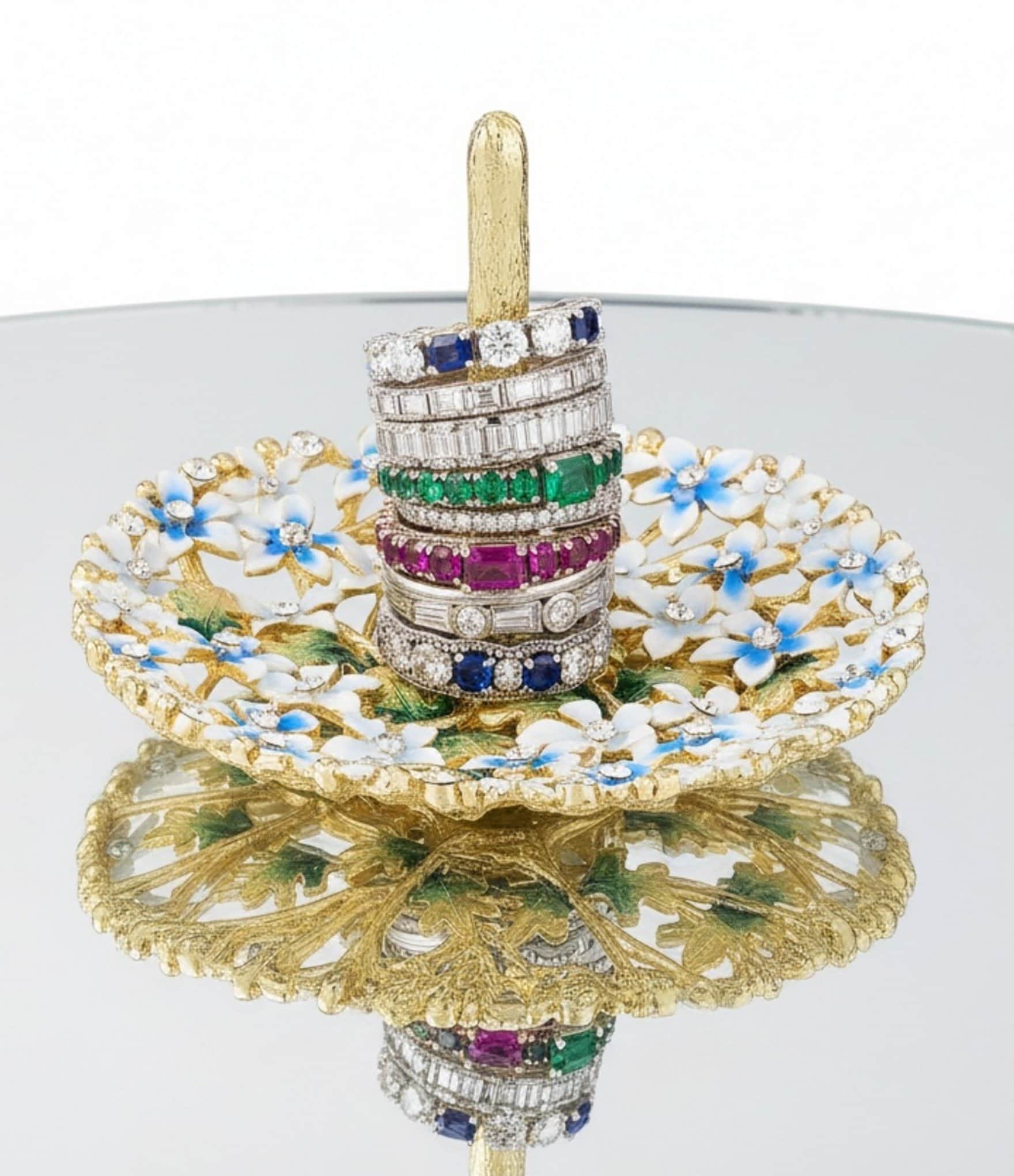 Olivia Riegel Daphne Floral Ring Holder