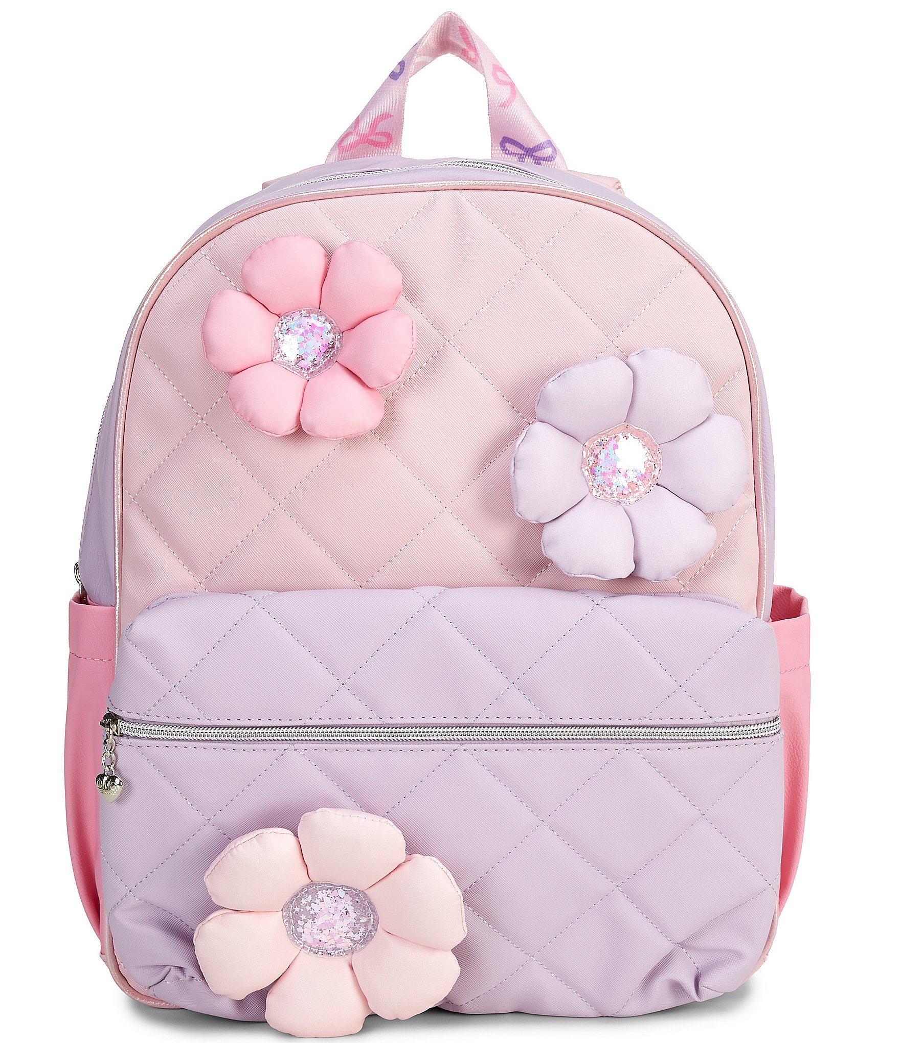 Omg! Accessories Daisy Quilted Backpack