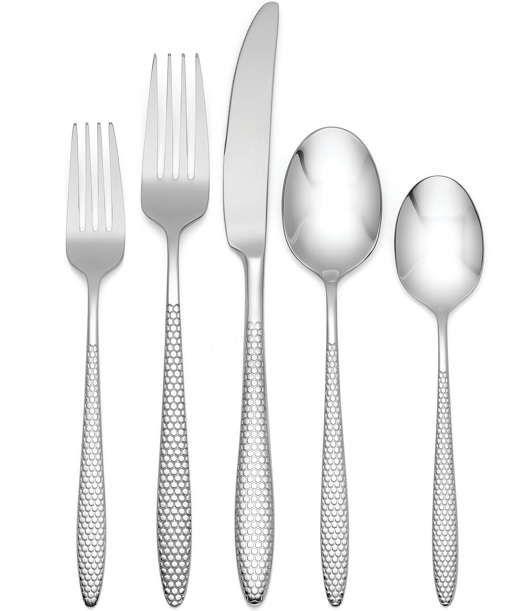 Oneida Bolla 20 Piece Stainless Steel Flatware Set Hamilton Place