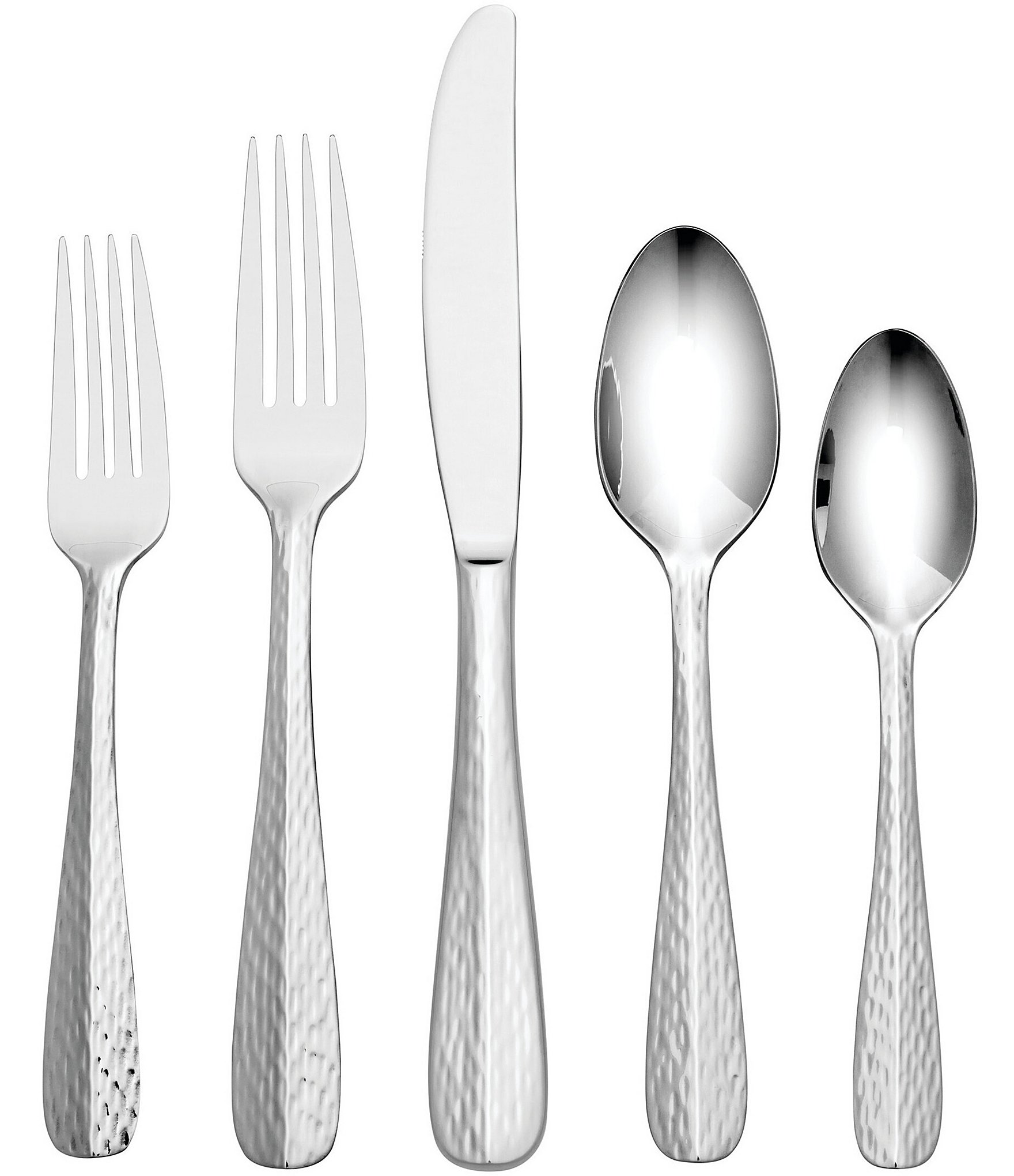 Vale Hammered 20 Piece Flatware Set – Oneida