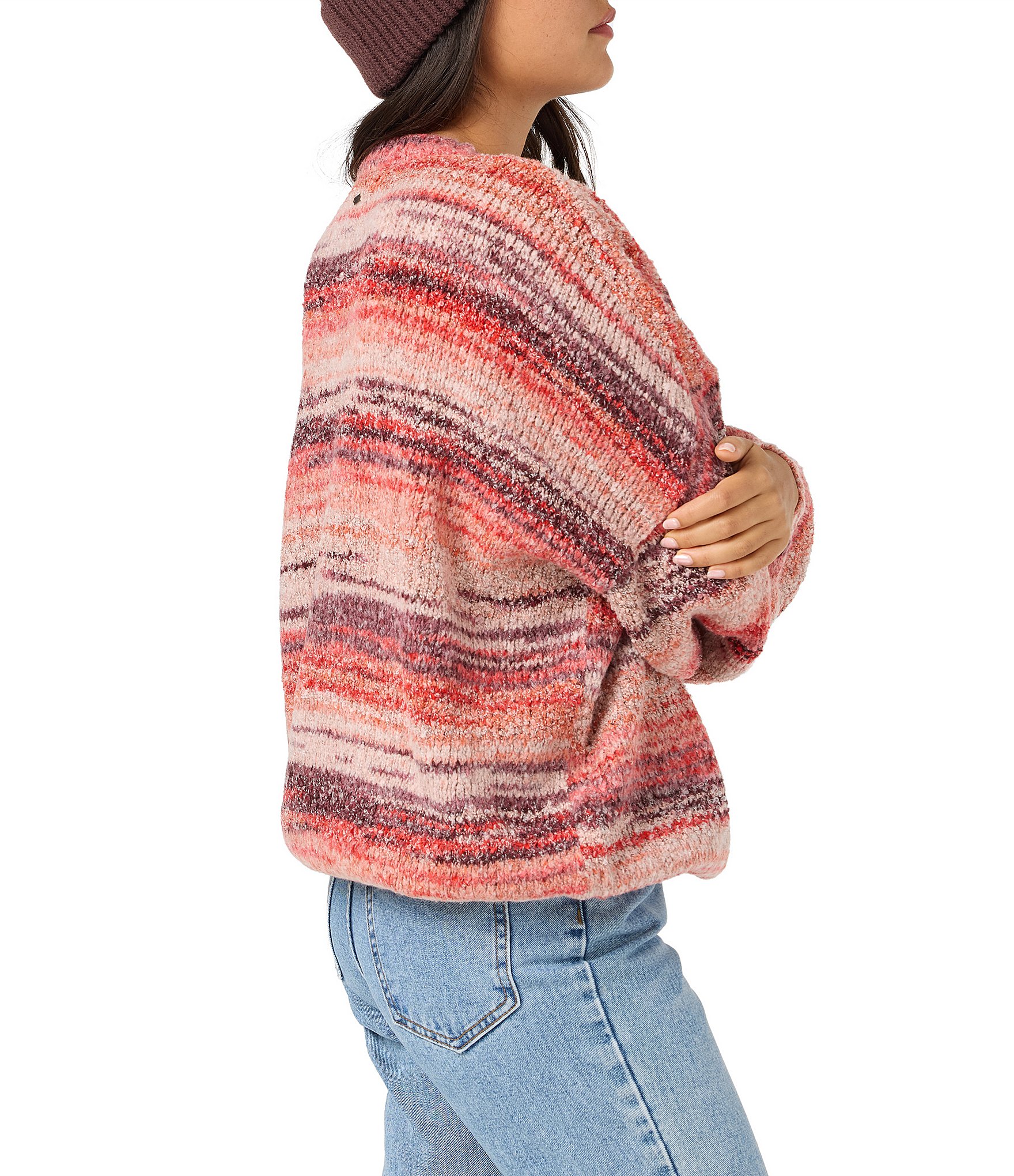 O'Neill Bayou Striped Long Sleeve Sweater