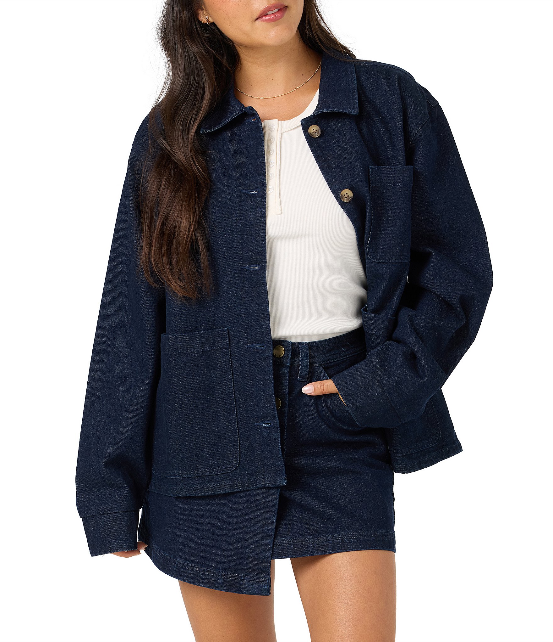 O'Neill Chance Long Sleeve Denim Jacket