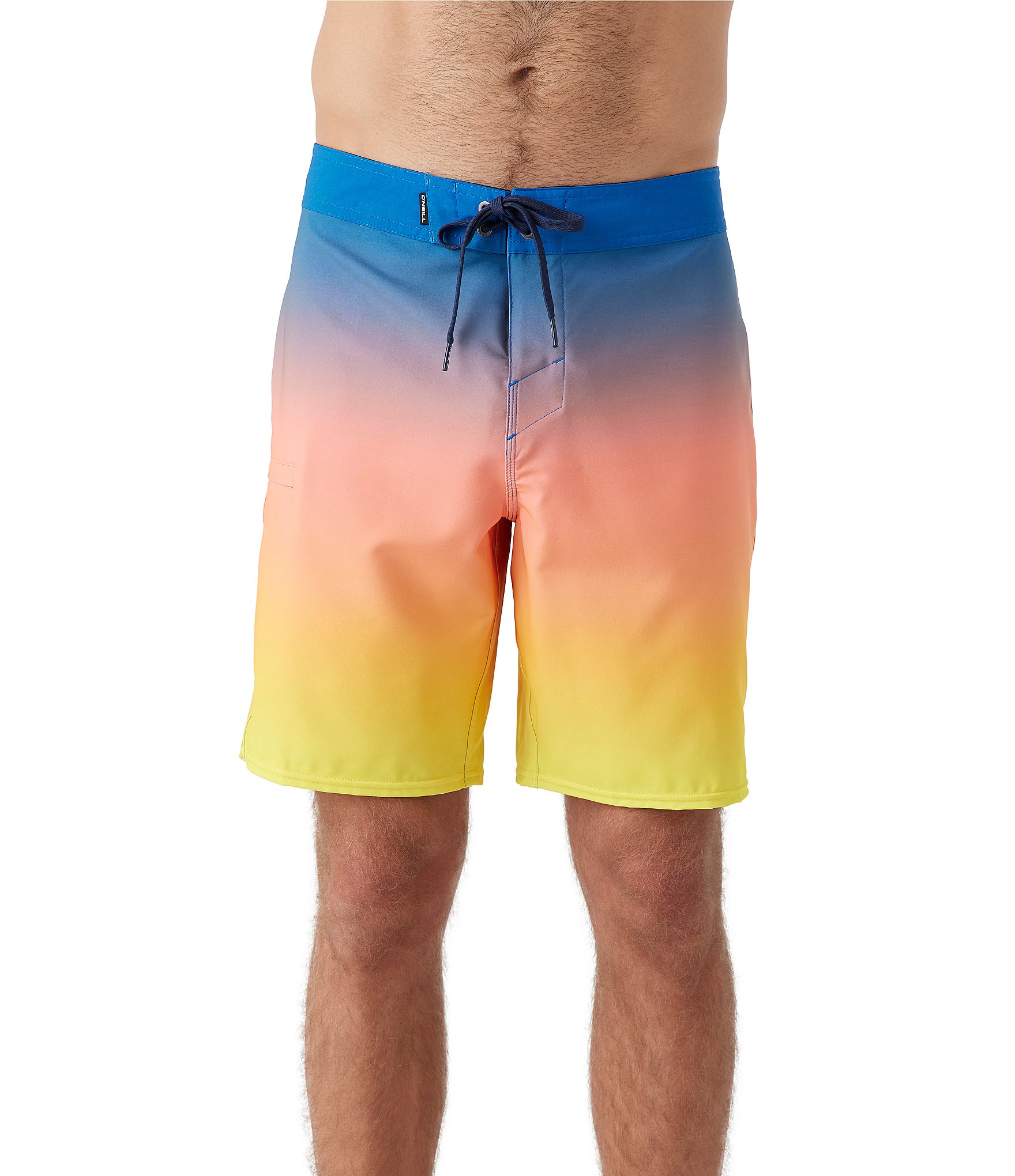 O'Neill Hyperfreak Heat Faded 19#double; Outseam Swim Trunks