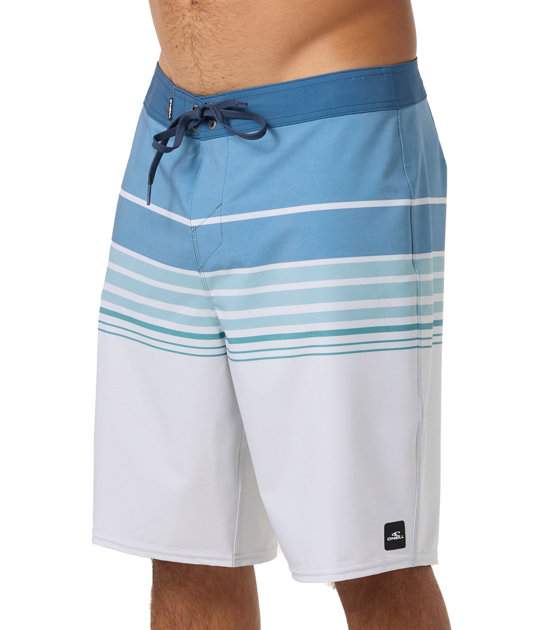 O'Neill Hyperstreak Heat Striped 9.5#double; Inseam Board Shorts