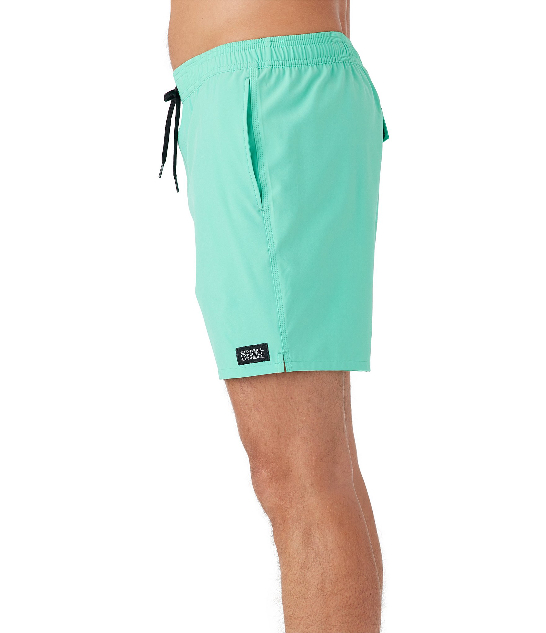 O'Neill Lennox Hermosa Solid 17#double; Outseam Volley Shorts