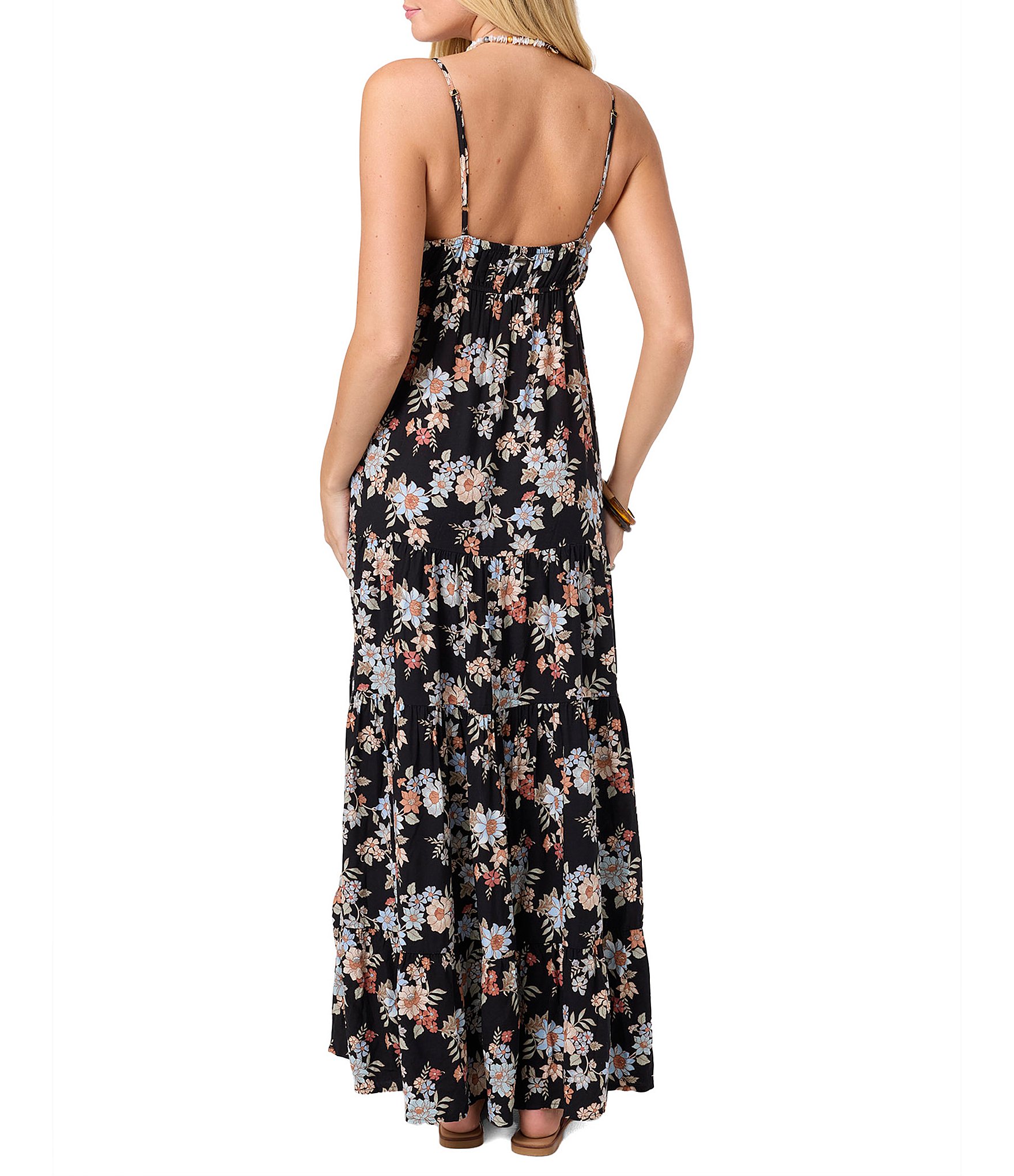 O'Neill Lillie Floral Printed Long Dress