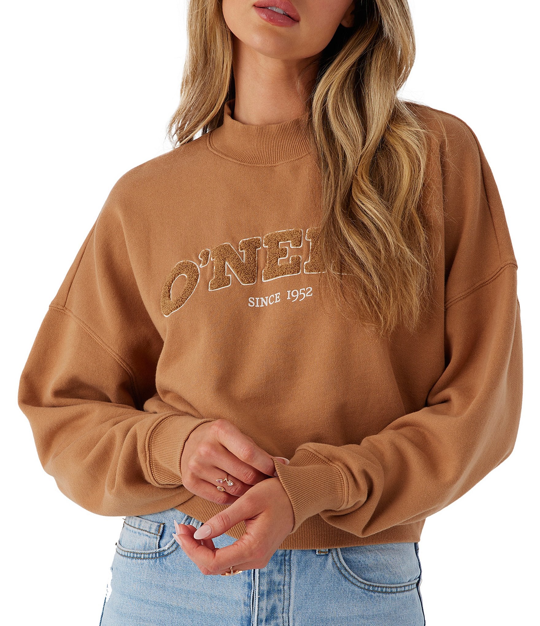 O'Neill Moment Cropped Fleece Sweatshirt